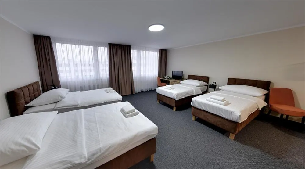 Bed in TOP HOTEL Praha