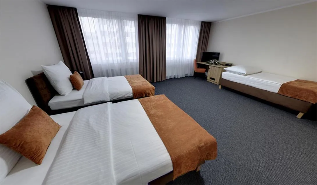 Bed in TOP HOTEL Praha