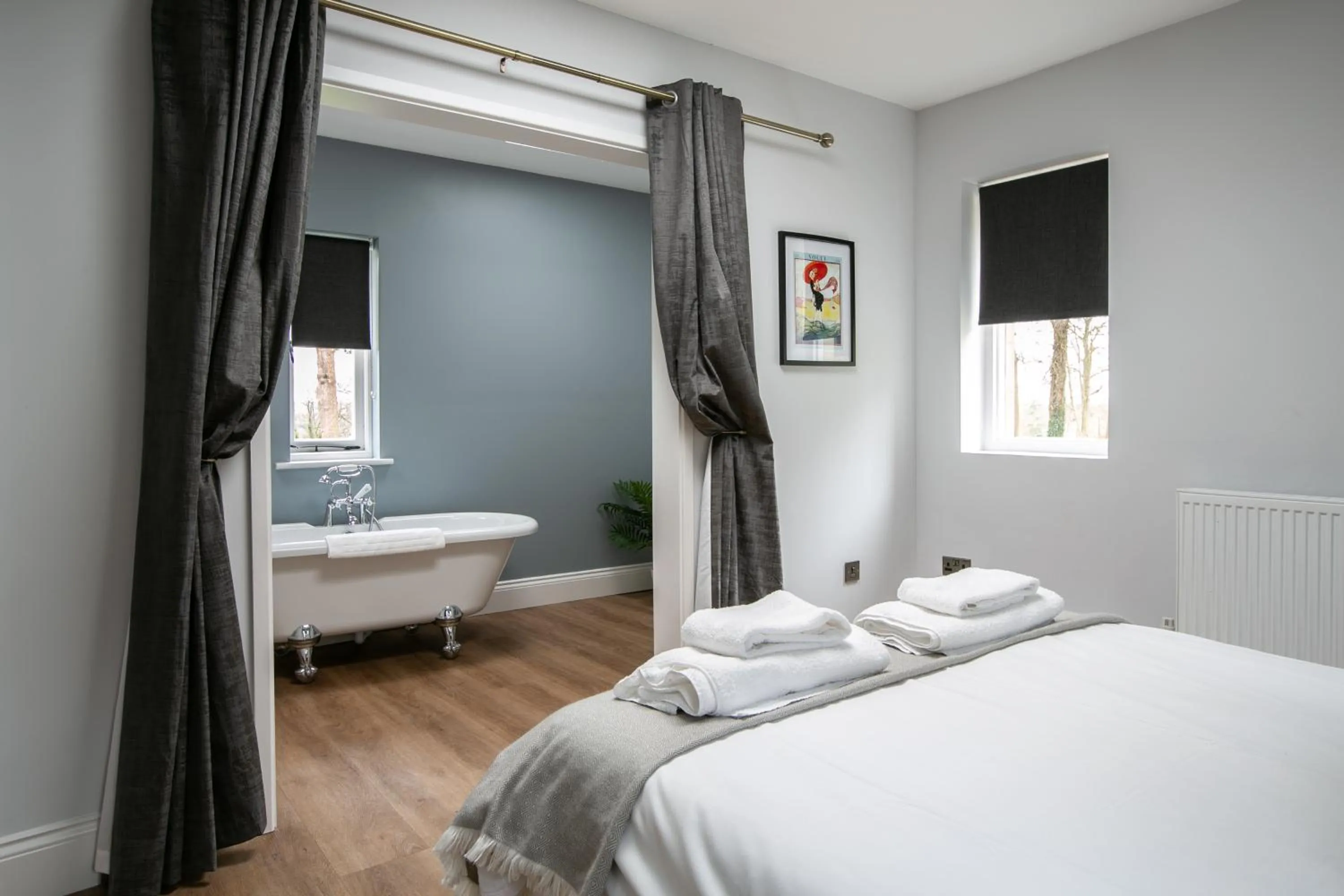 Bedroom, Bed in Accommodation at Salomons Estate