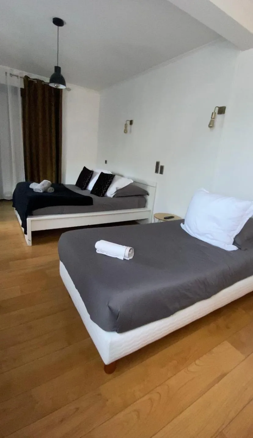 Bed in Les Chambres de la bourse