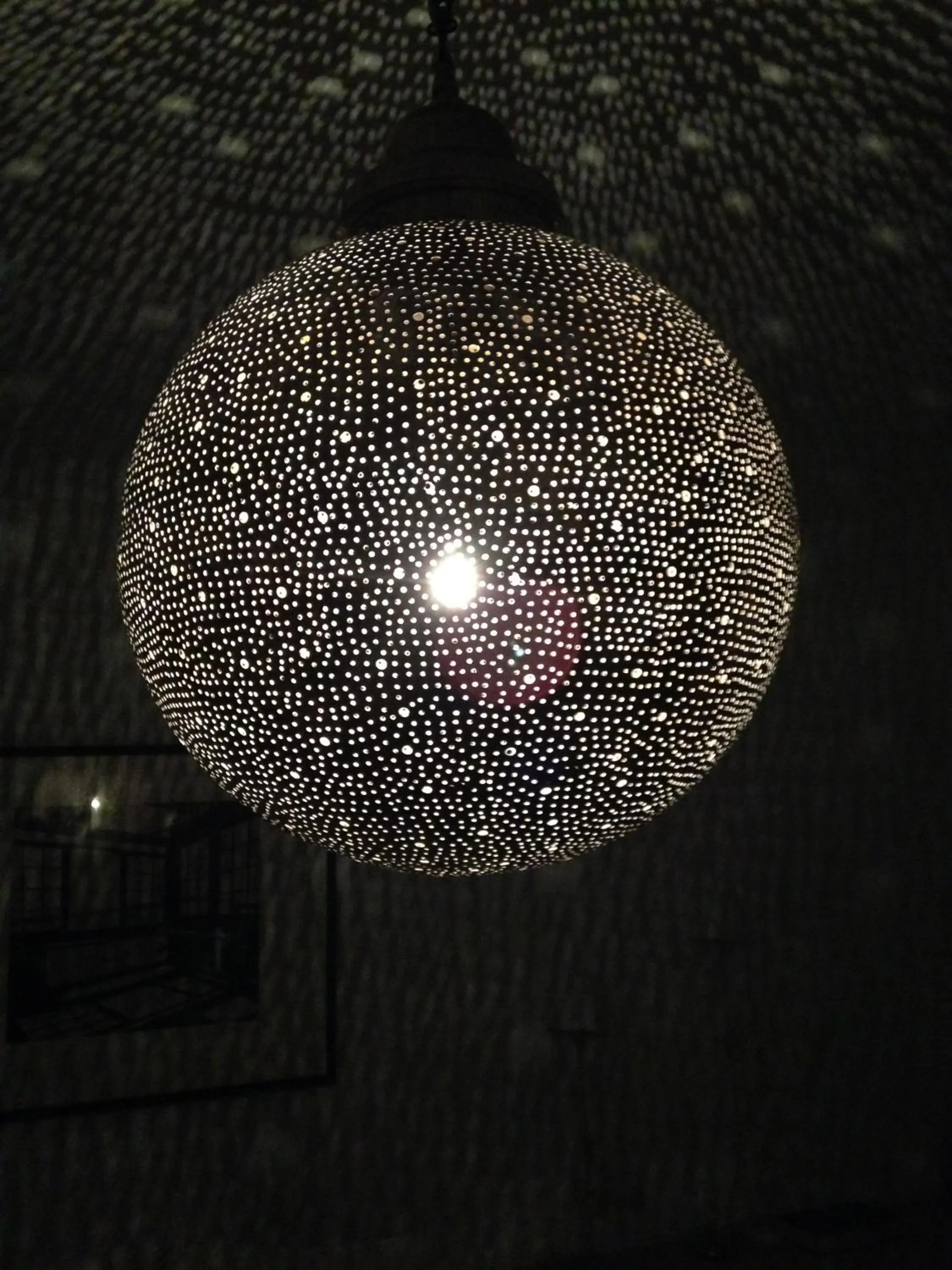 Decorative detail in Riad Timila