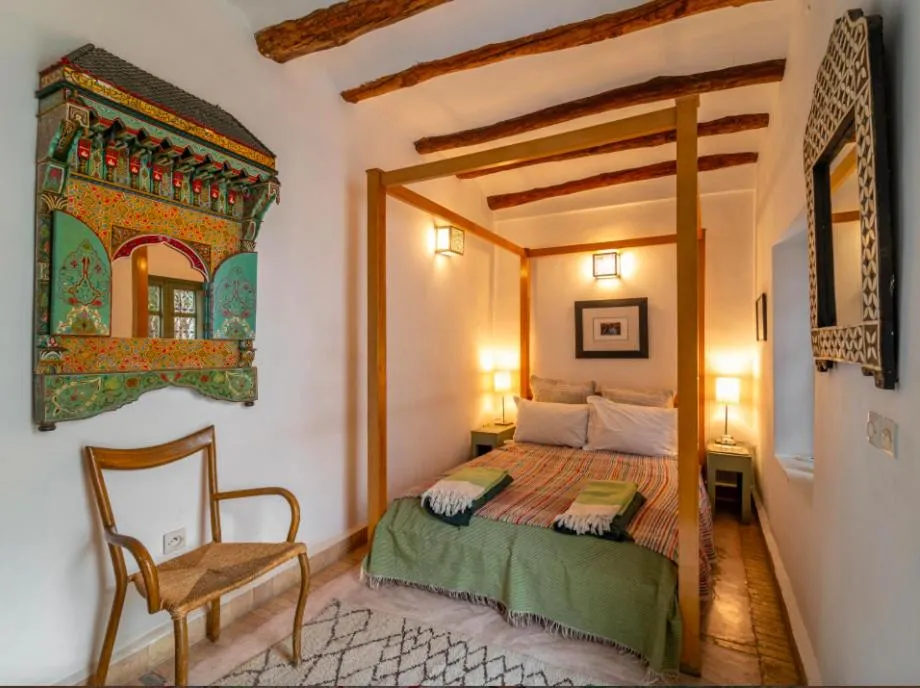 Bed in Riad Timila