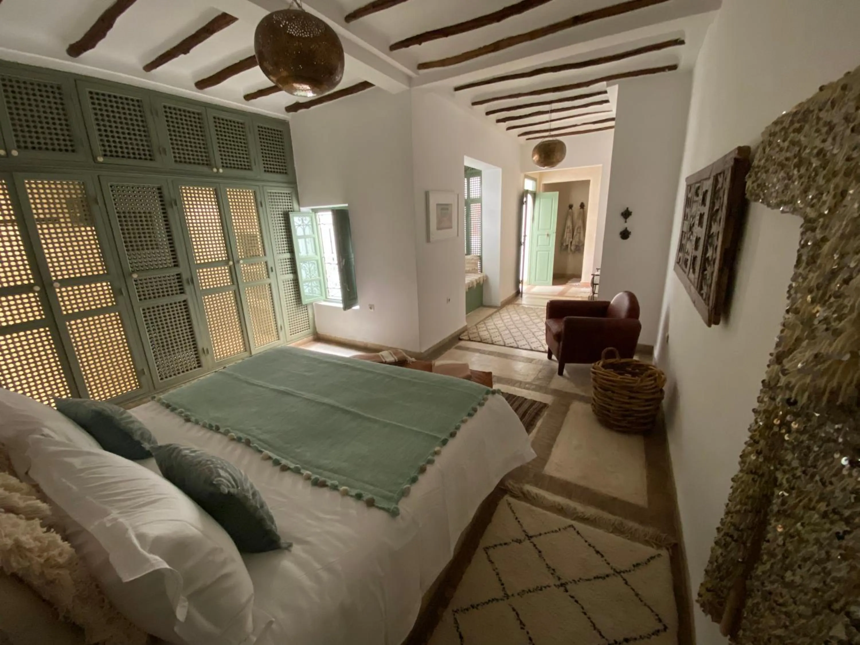 Bed in Riad Timila