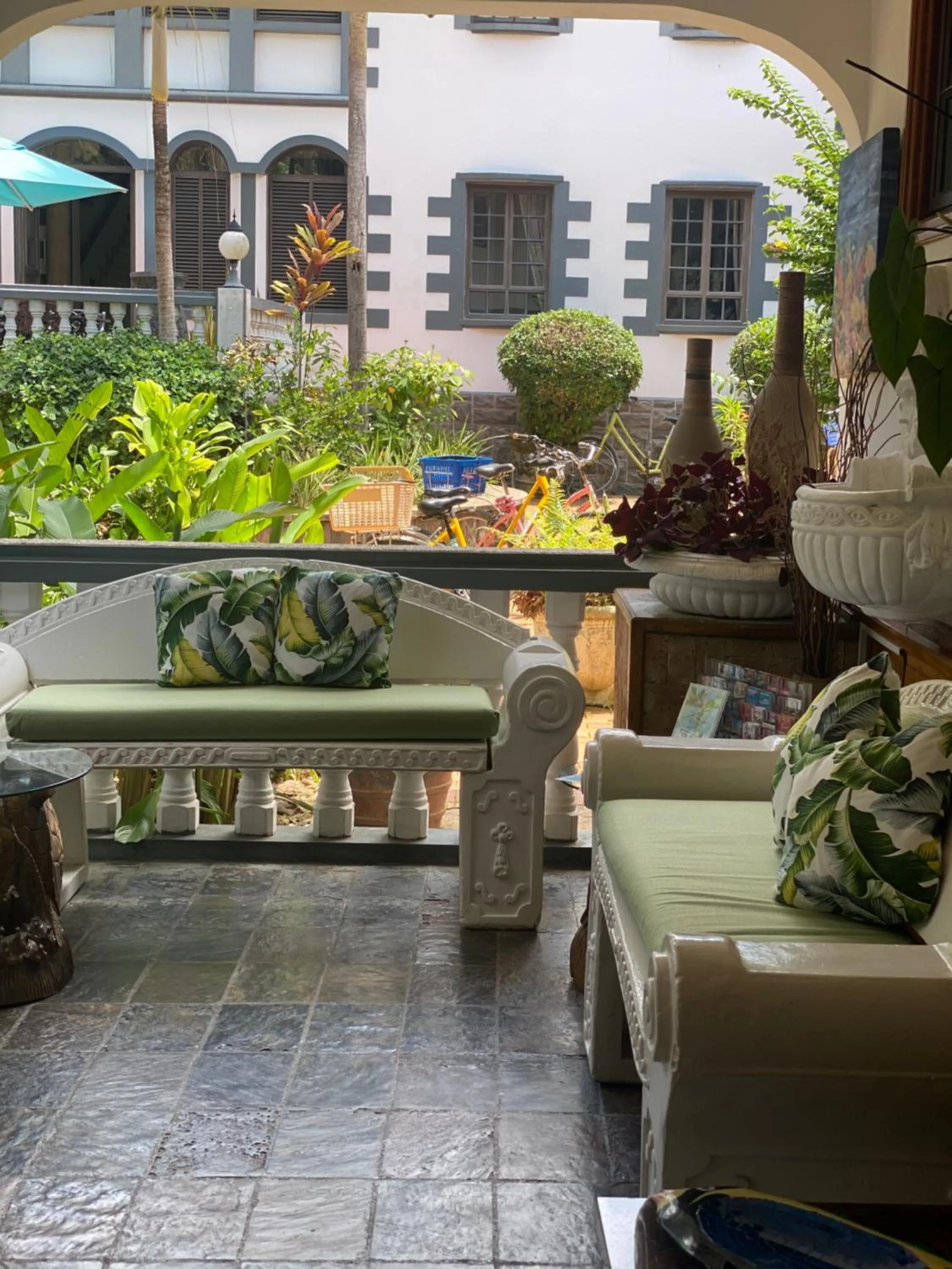 Lobby or reception in Hotel Chateau St Cloud