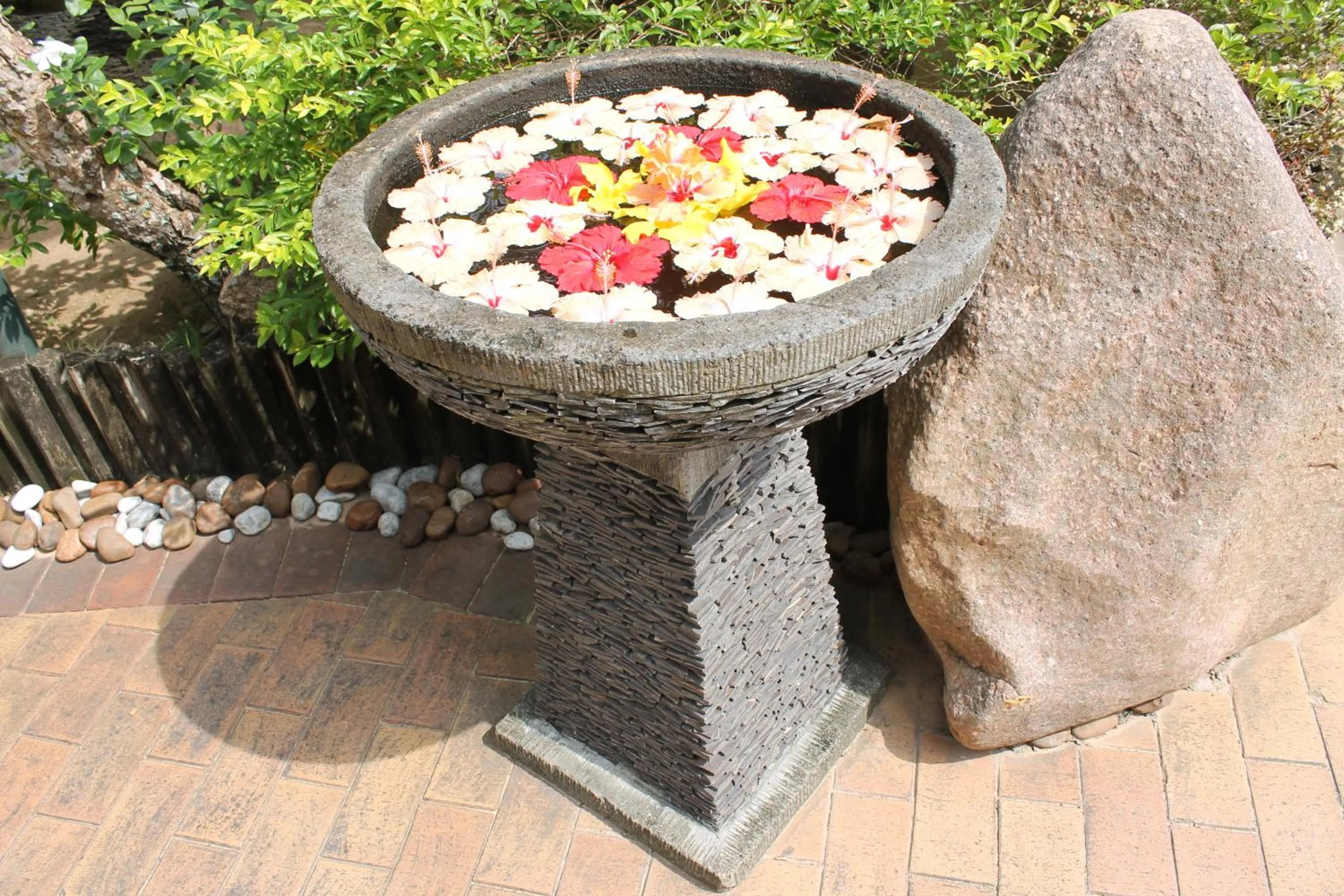 Decorative detail in Hotel Chateau St Cloud