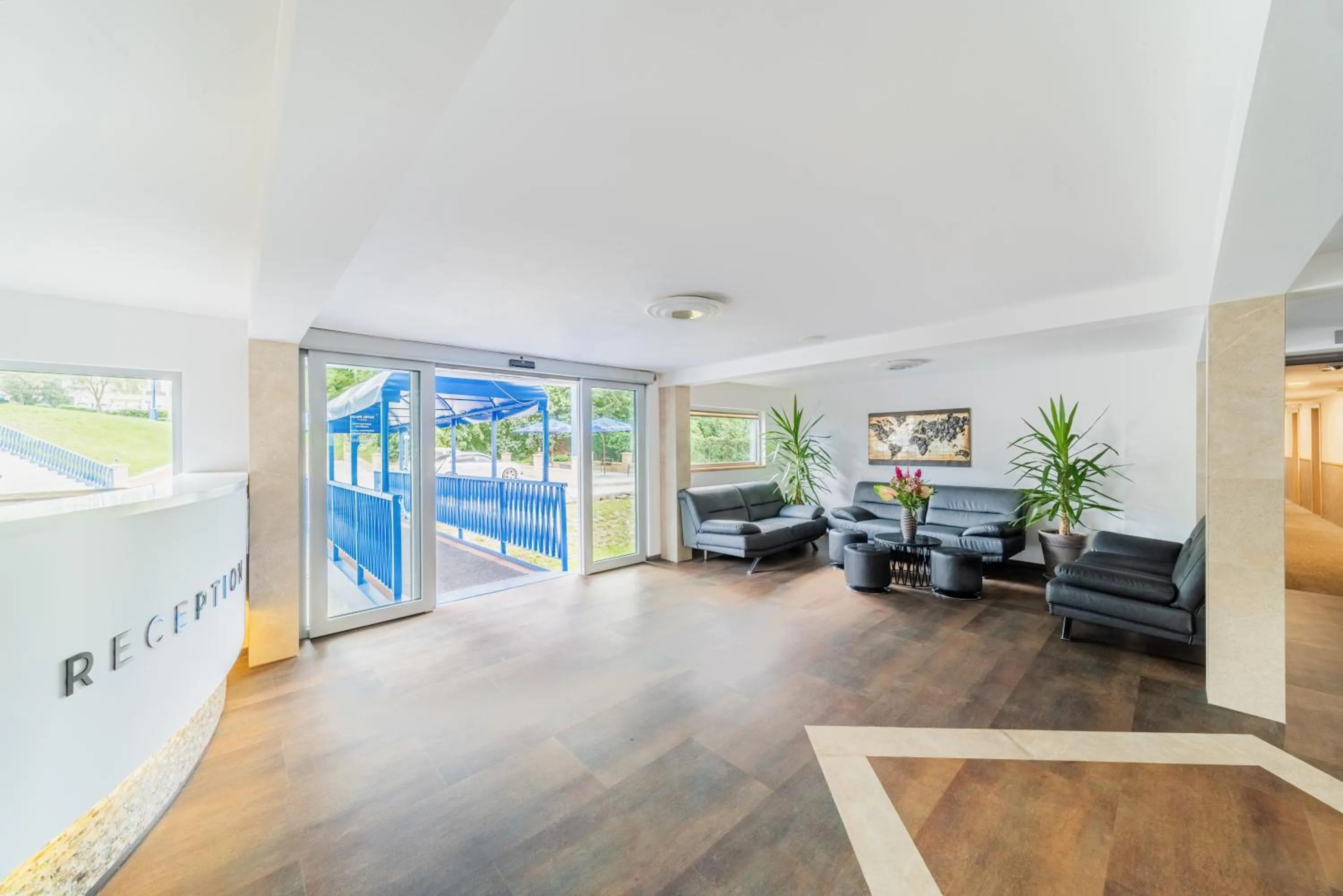 Lobby or reception in Botel Racek