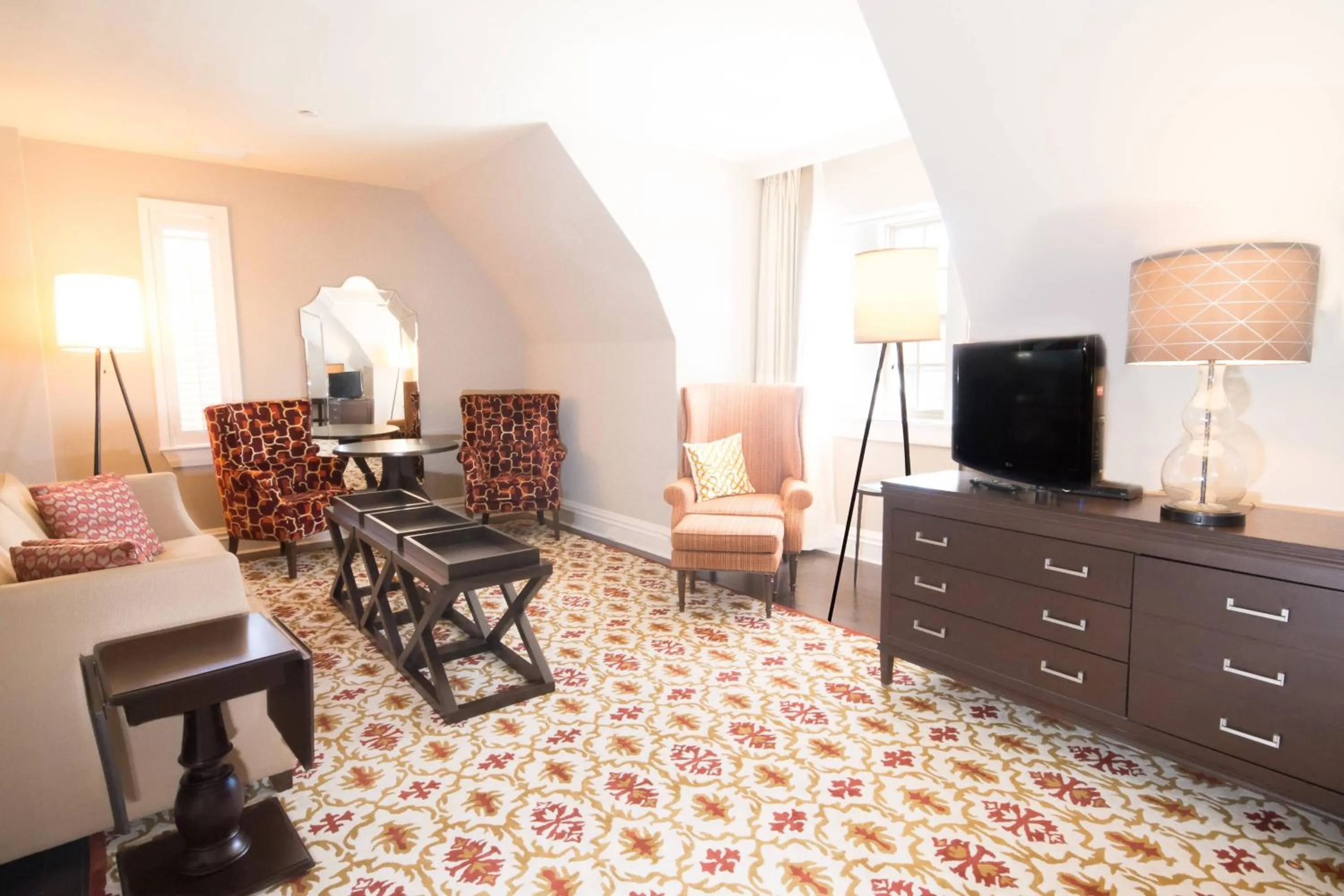 Living room in The Algonquin Resort St. Andrews by-the-Sea, Autograph Collection