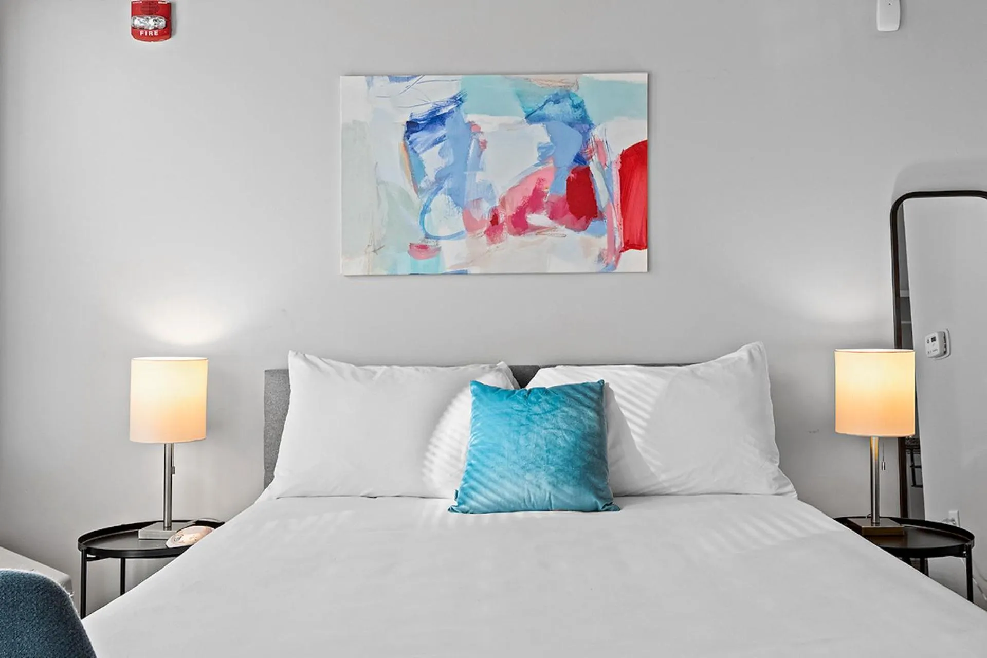 Bed in Kasa South Side Pittsburgh