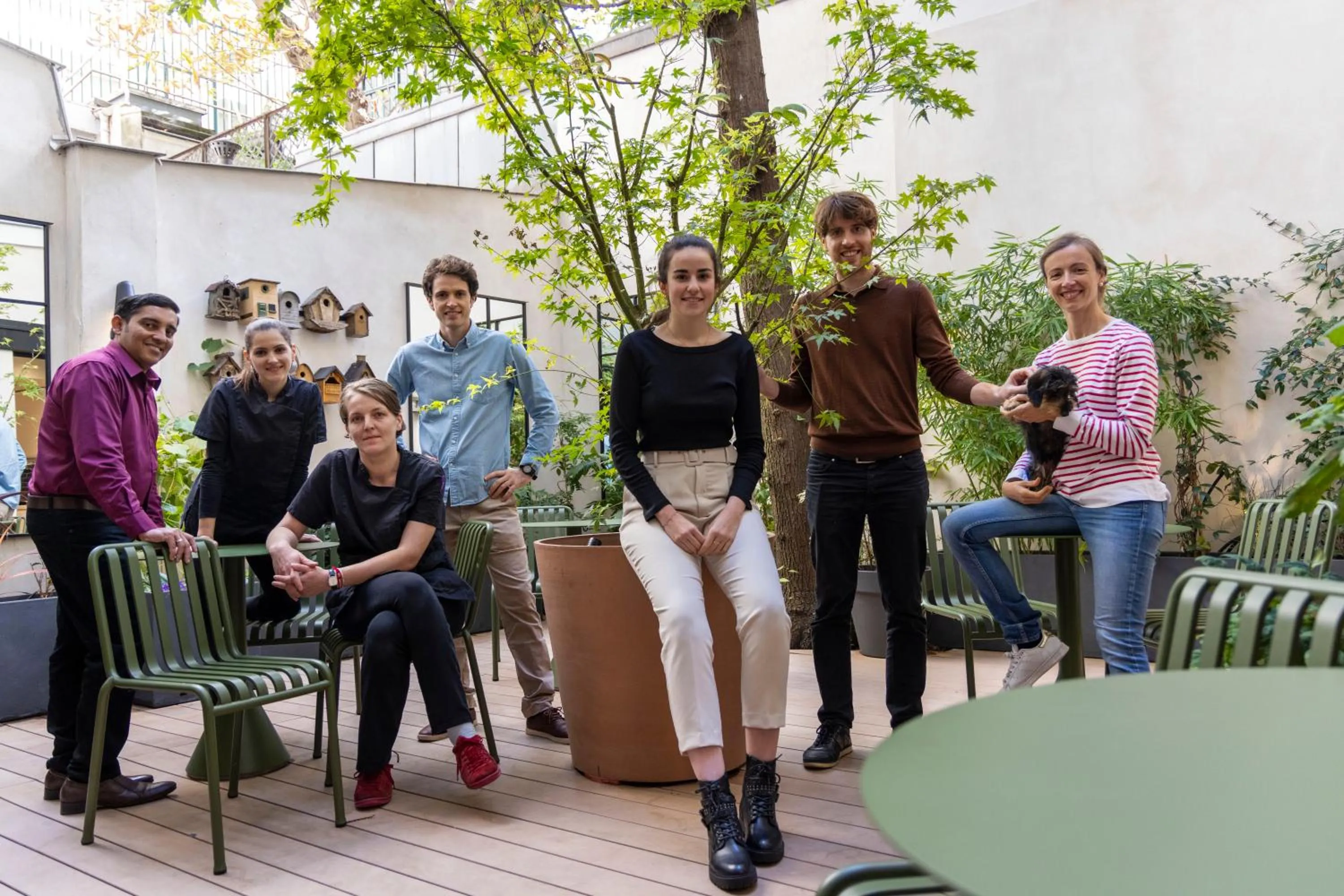 Staff in Hôtel La Canopée