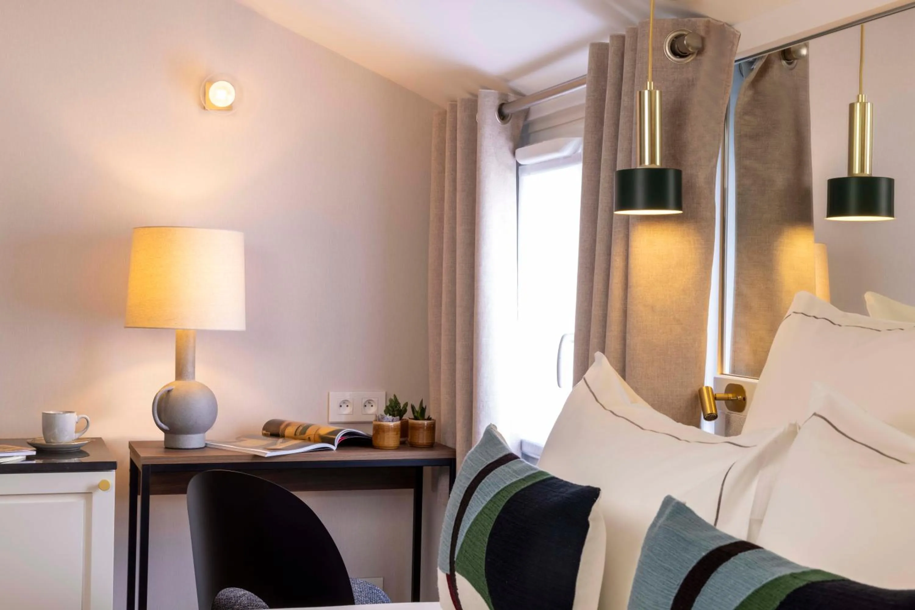 Bed in Hôtel La Canopée