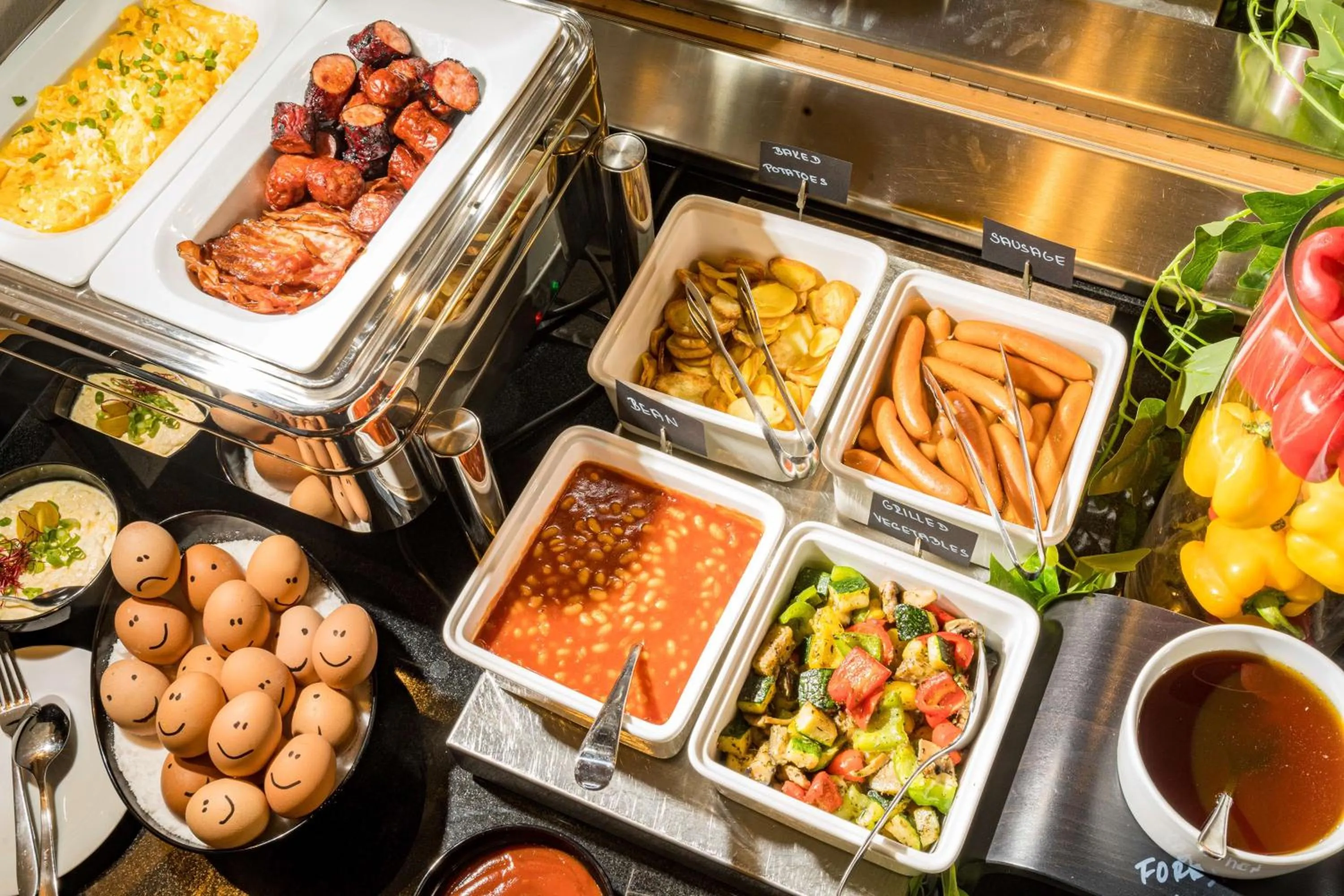 Breakfast in Best Western Hotel Moran