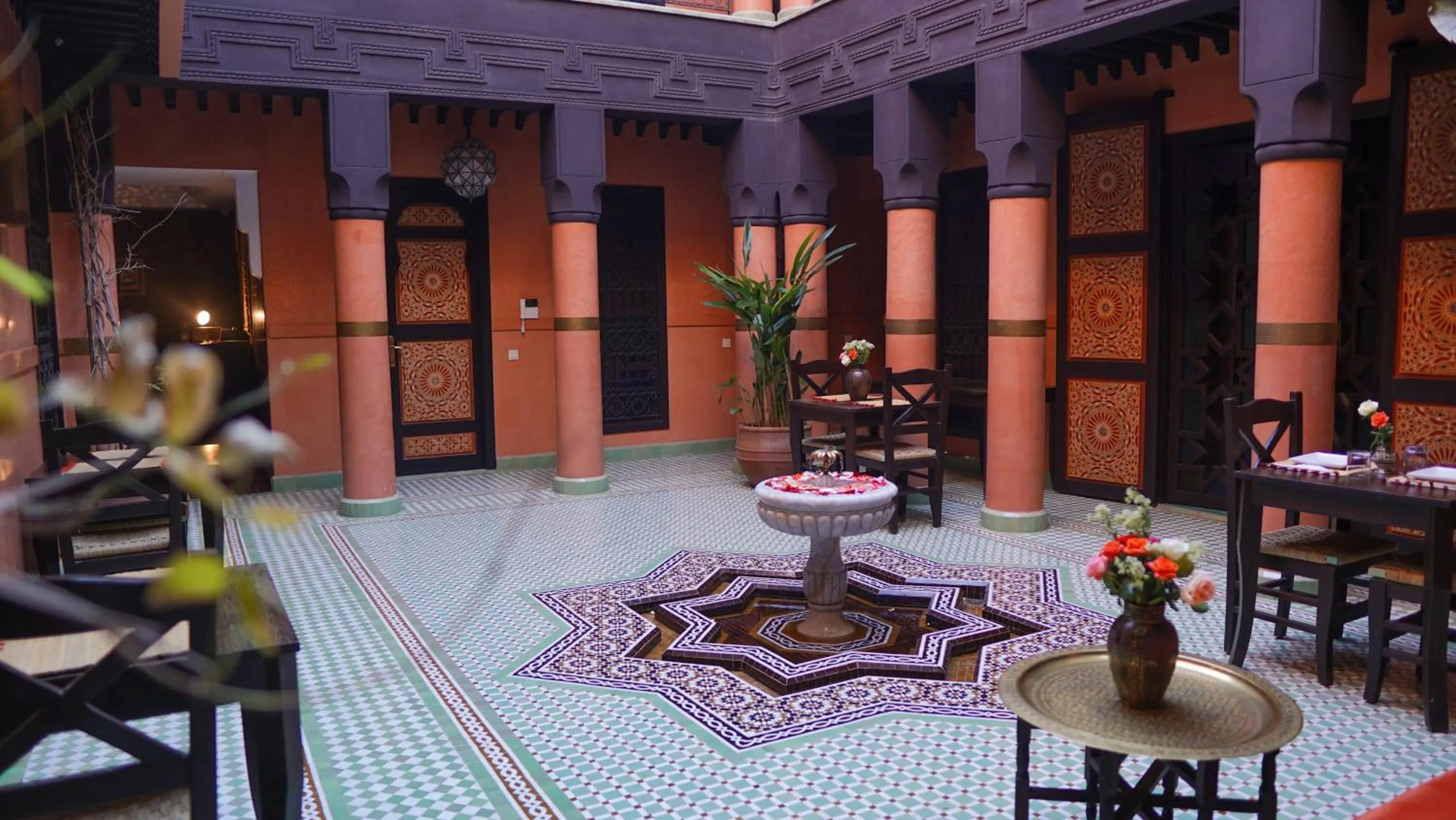 Patio in Riad Sultan Suleiman