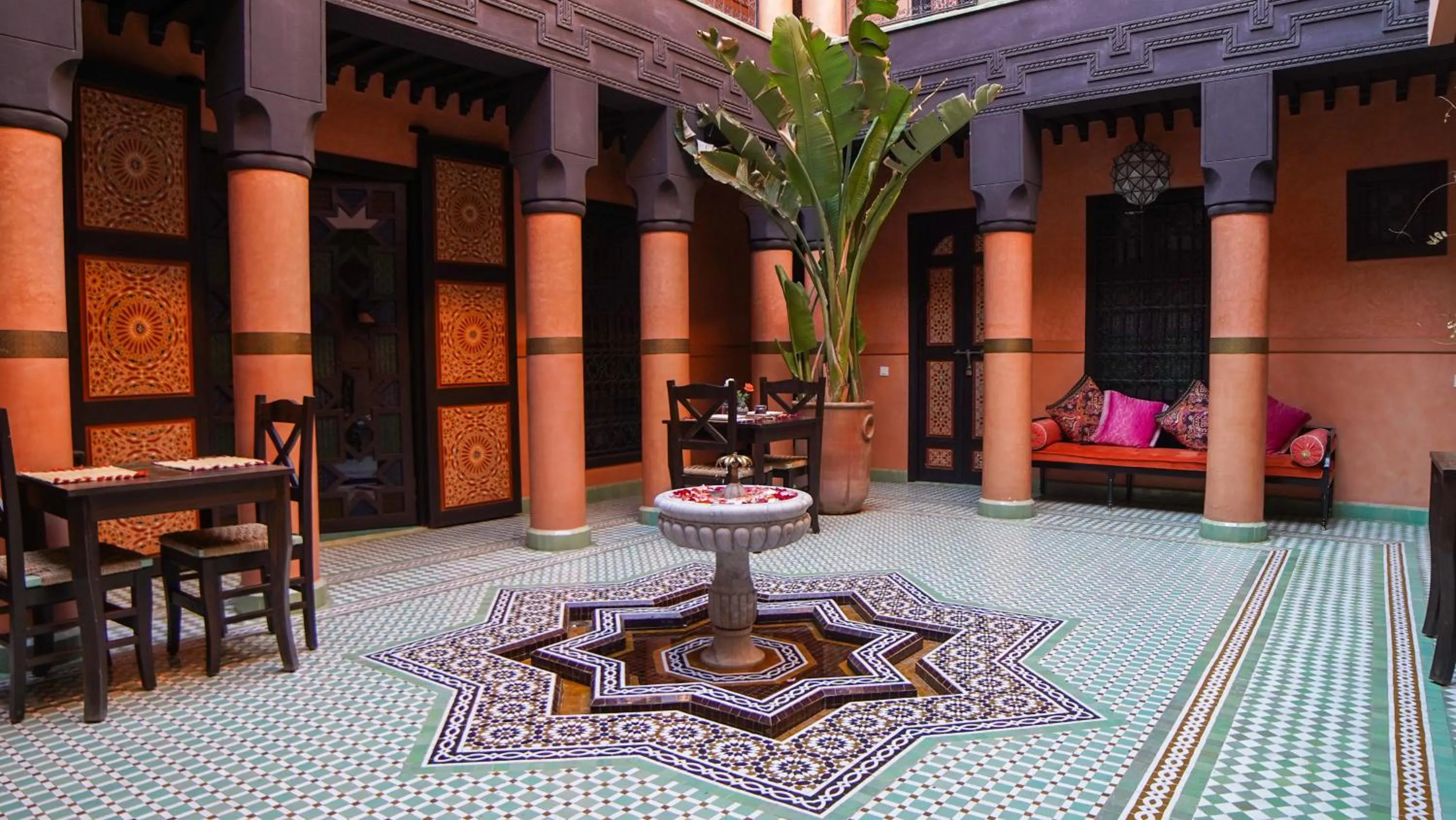 Patio in Riad Sultan Suleiman
