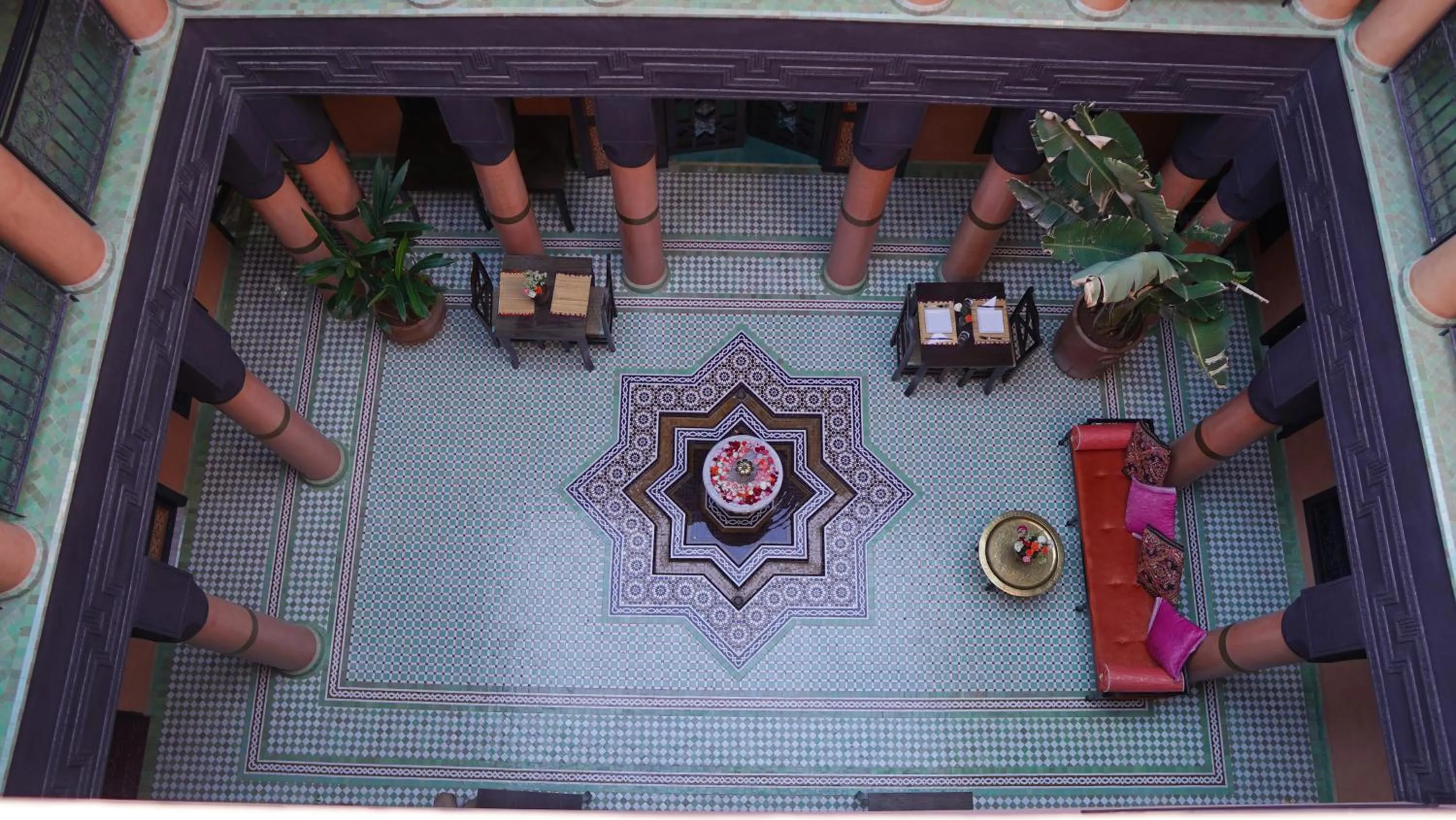 Patio in Riad Sultan Suleiman