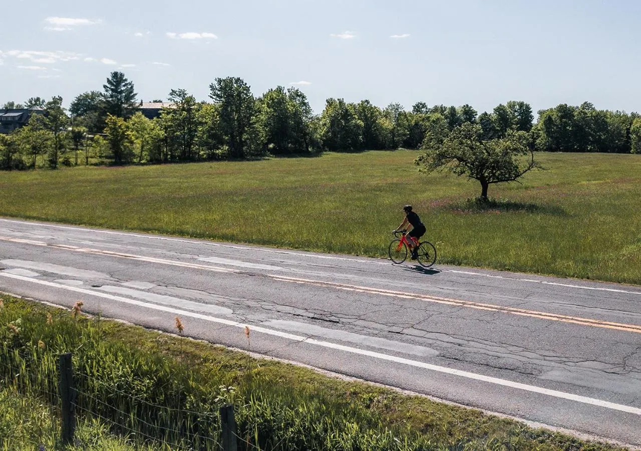 Cycling in Hotel Chateau Bromont