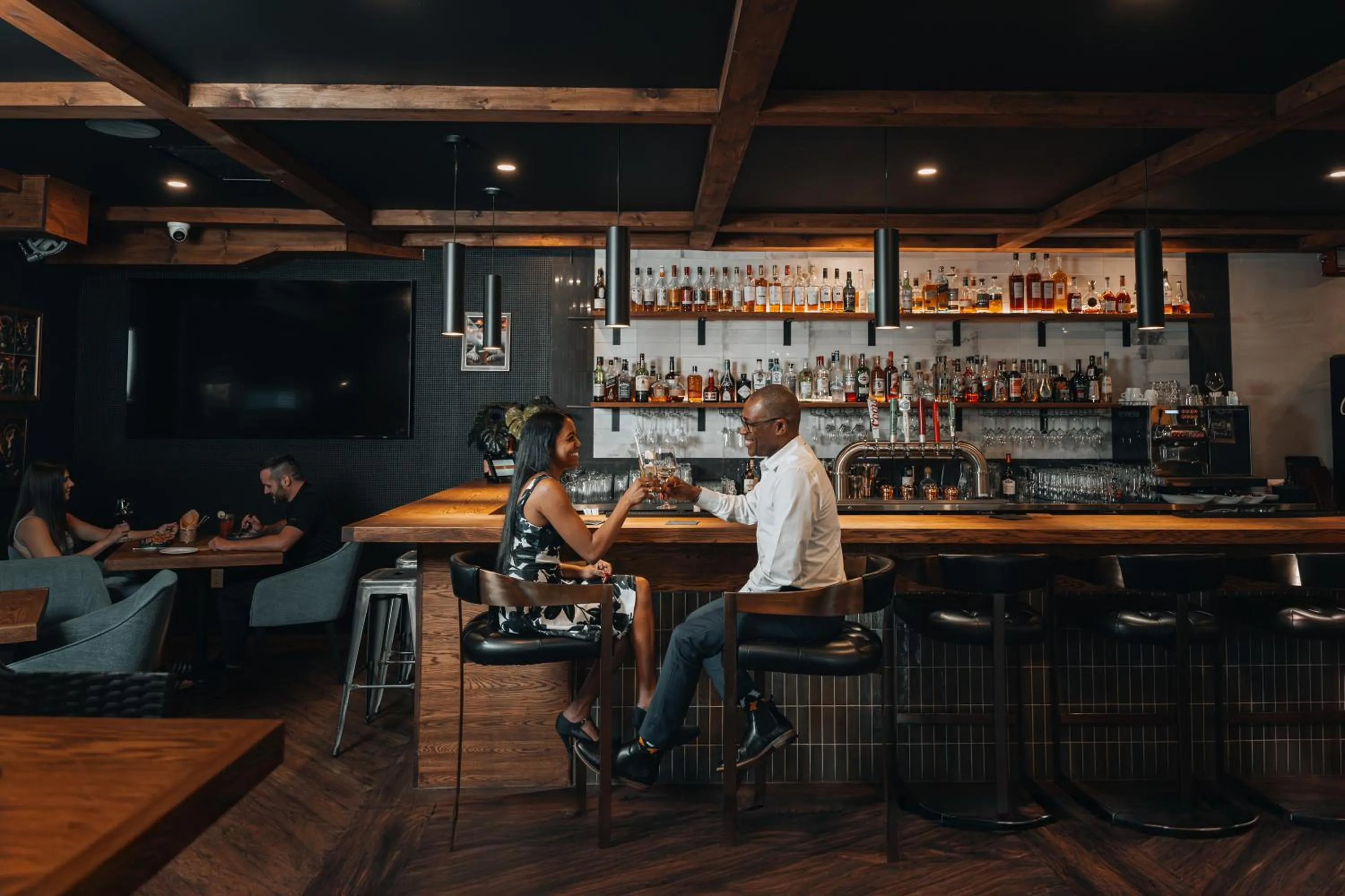 Lounge or bar in Hotel Chateau Bromont