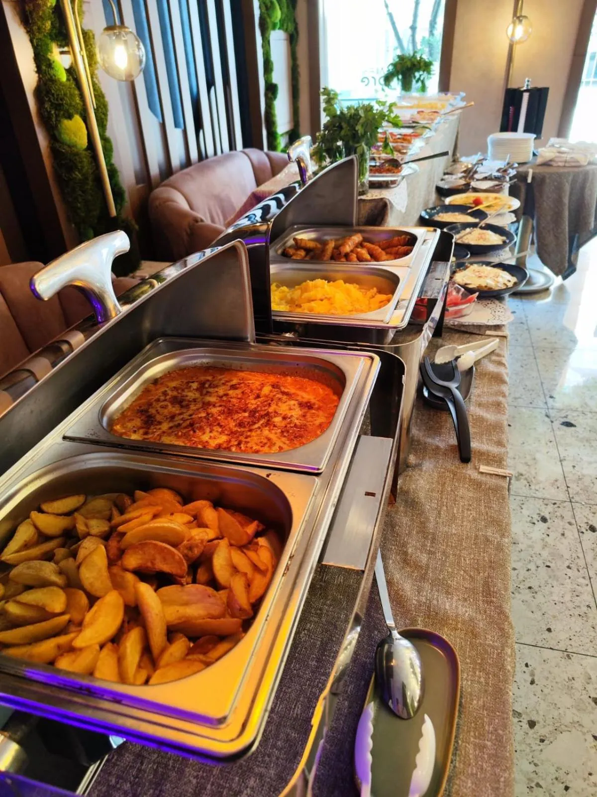 Buffet breakfast in Trabzon Gloria Suite Hotel