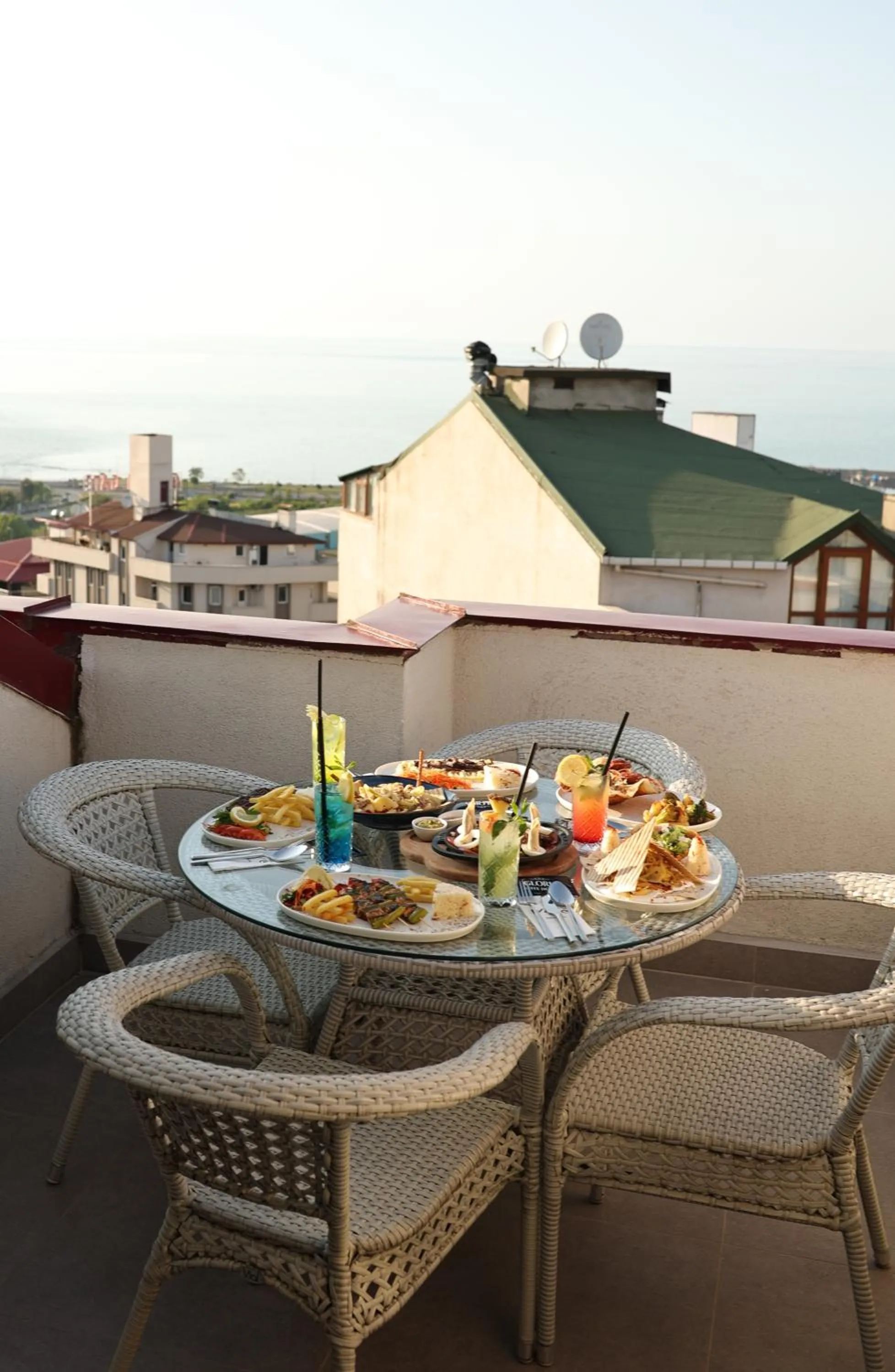 Balcony/Terrace in Trabzon Gloria Suite Hotel