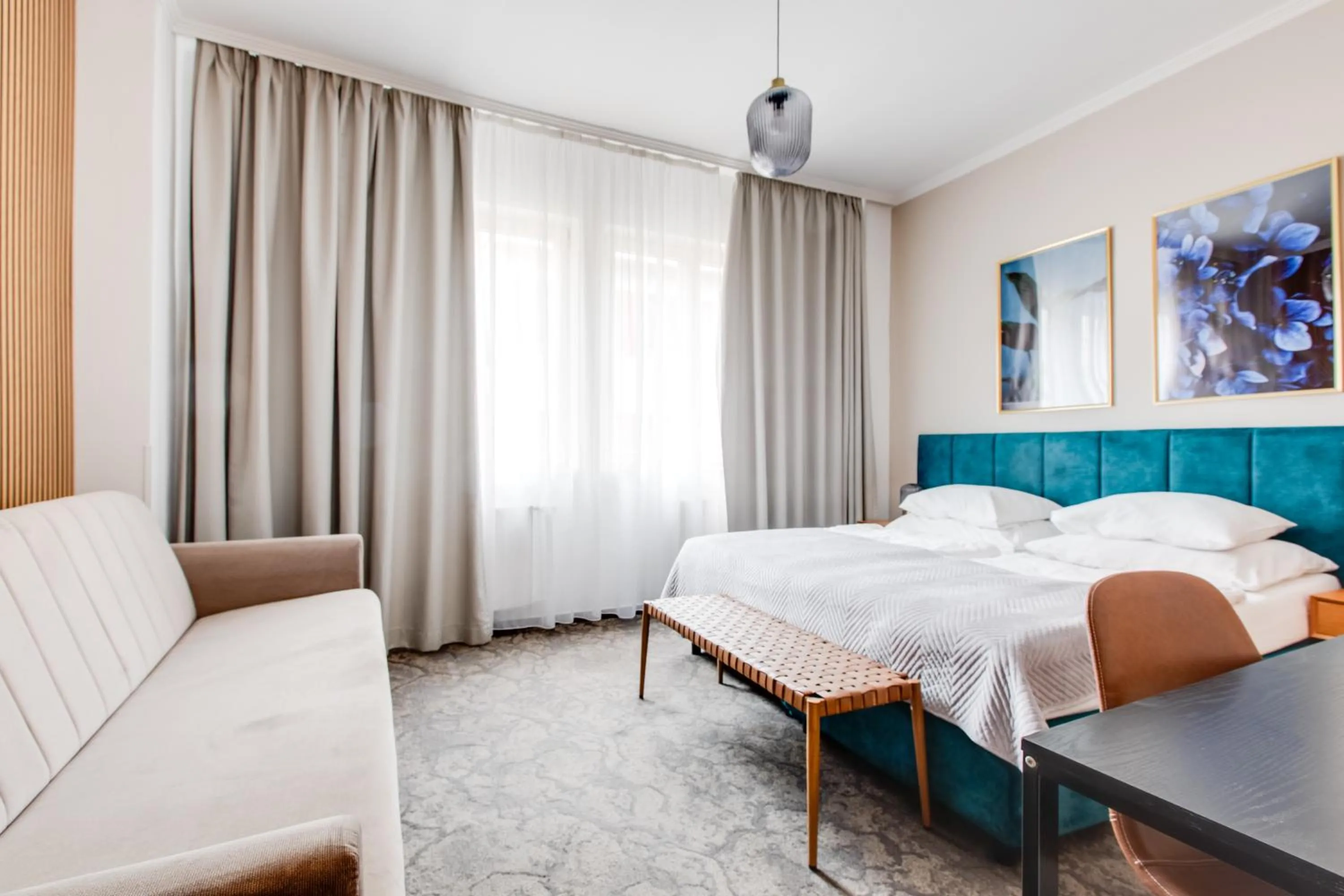 Bed in Hotel Andante