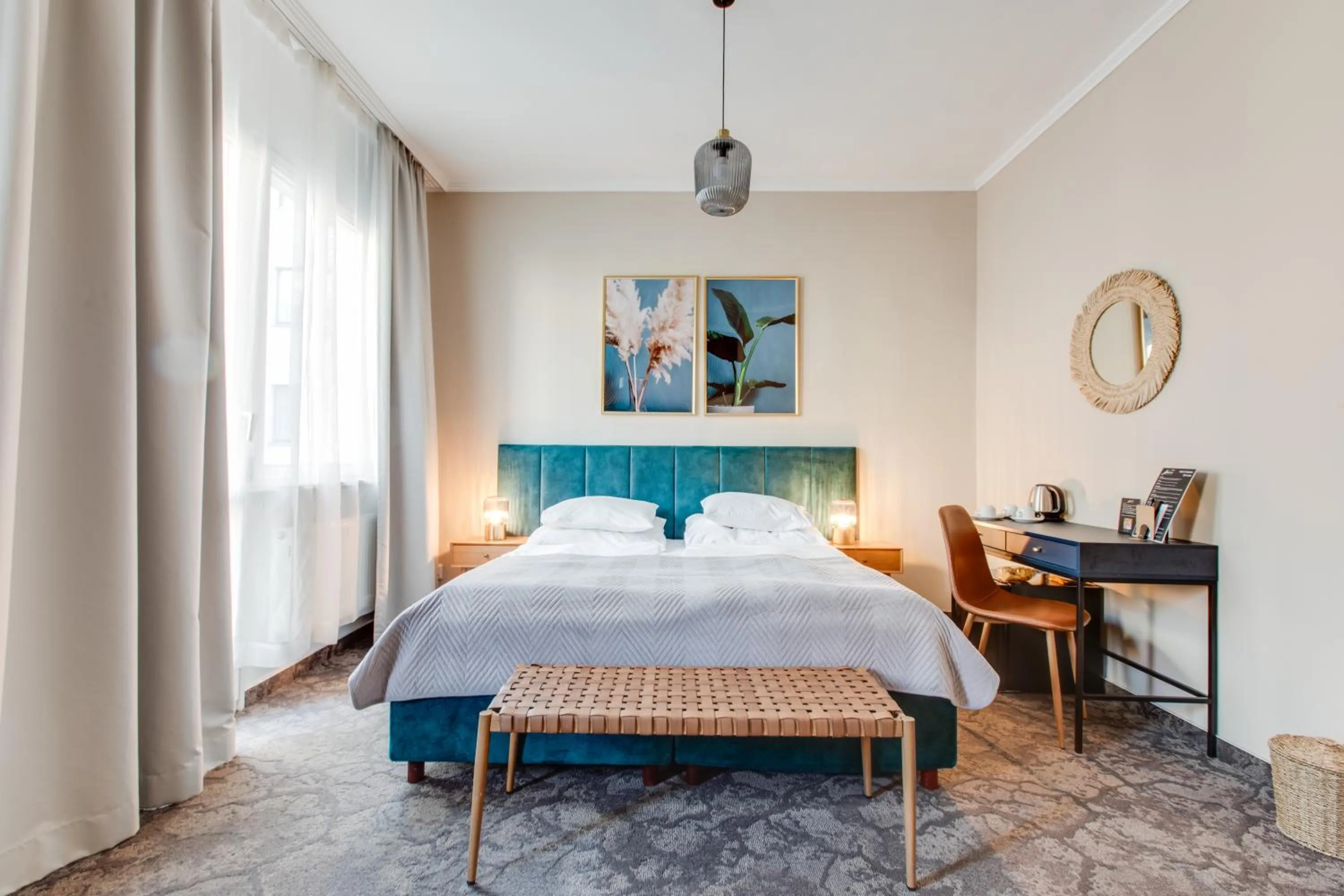 Bed in Hotel Andante