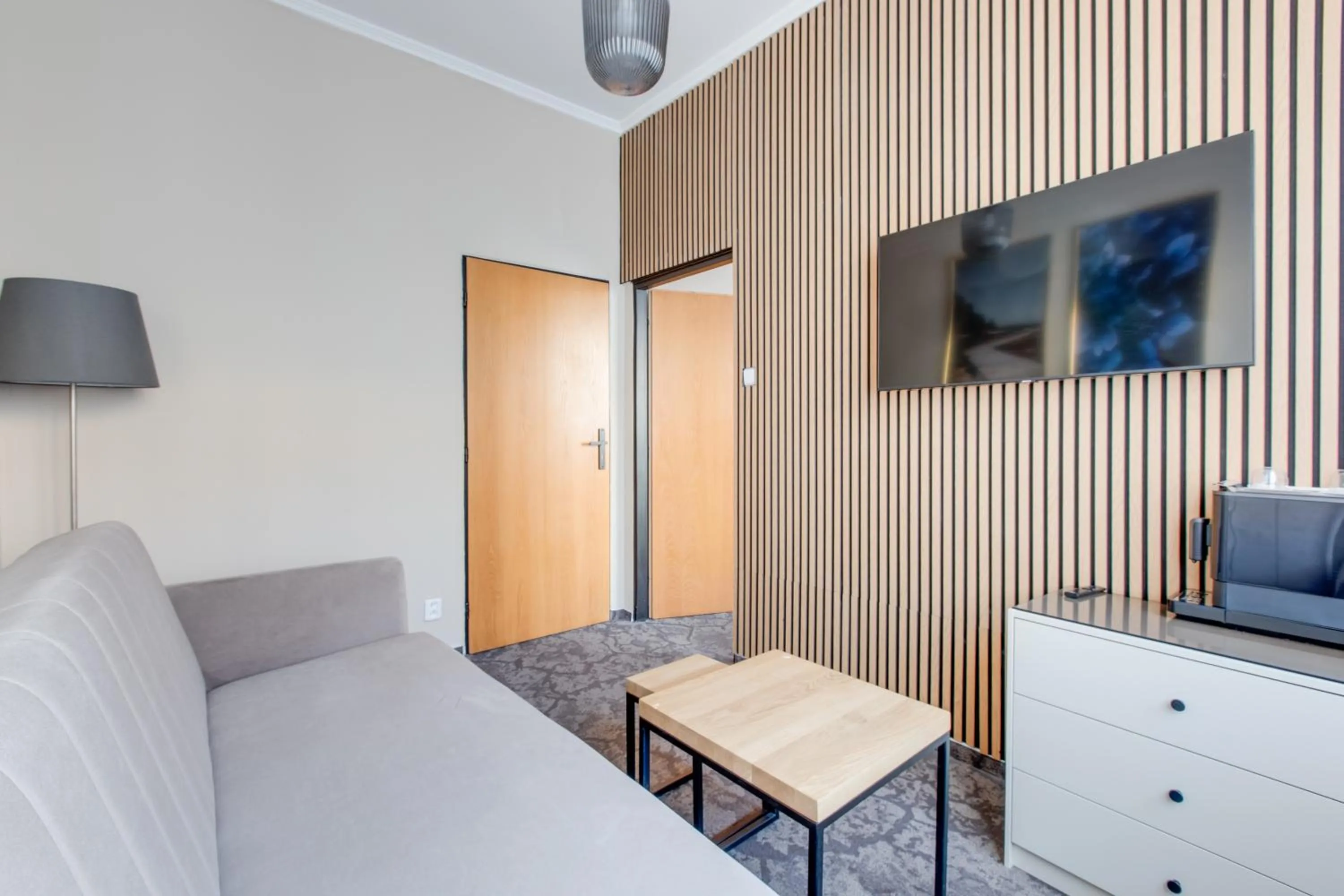 Bed in Hotel Andante