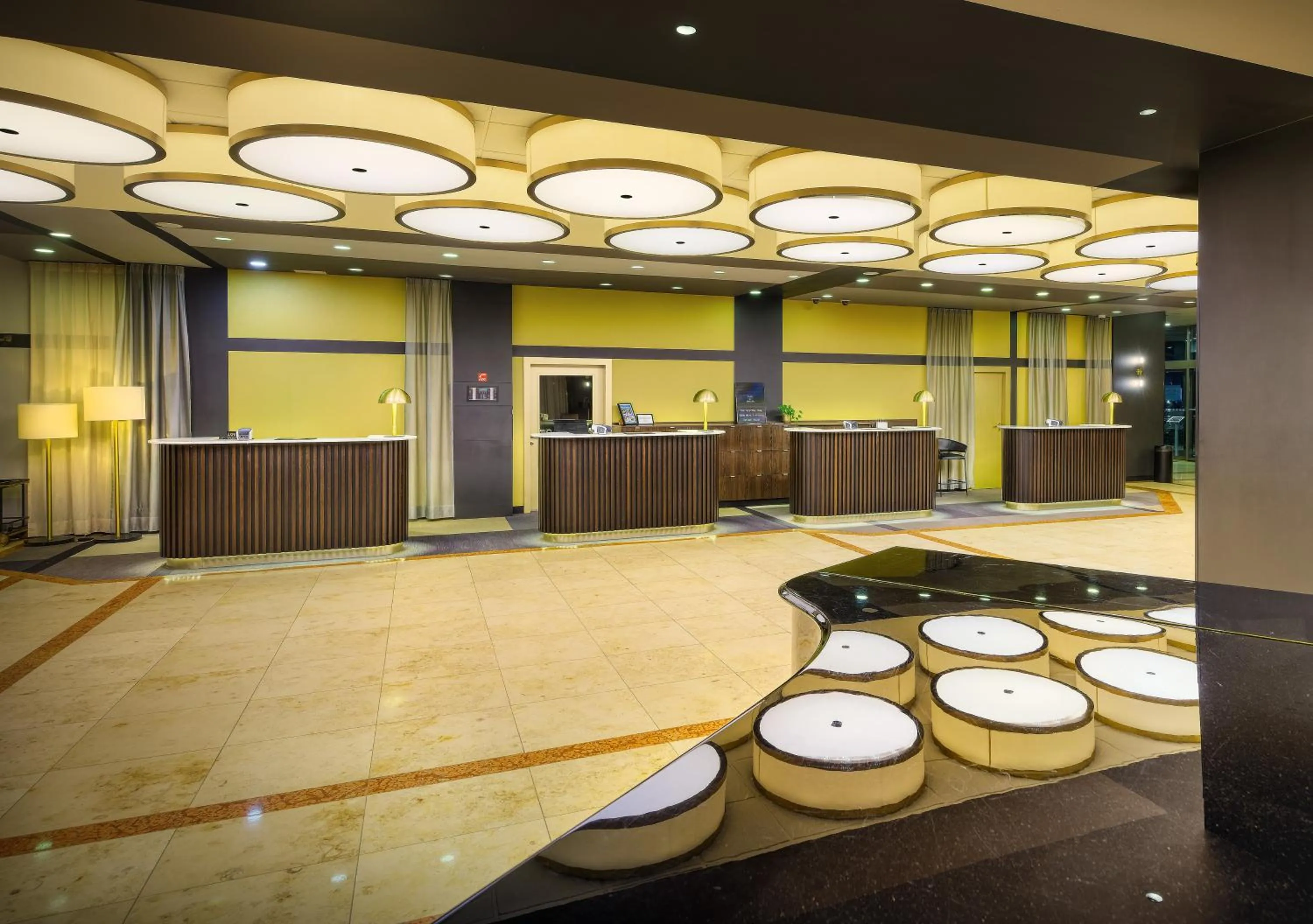 Lobby or reception in Diplomat Hotel Prague