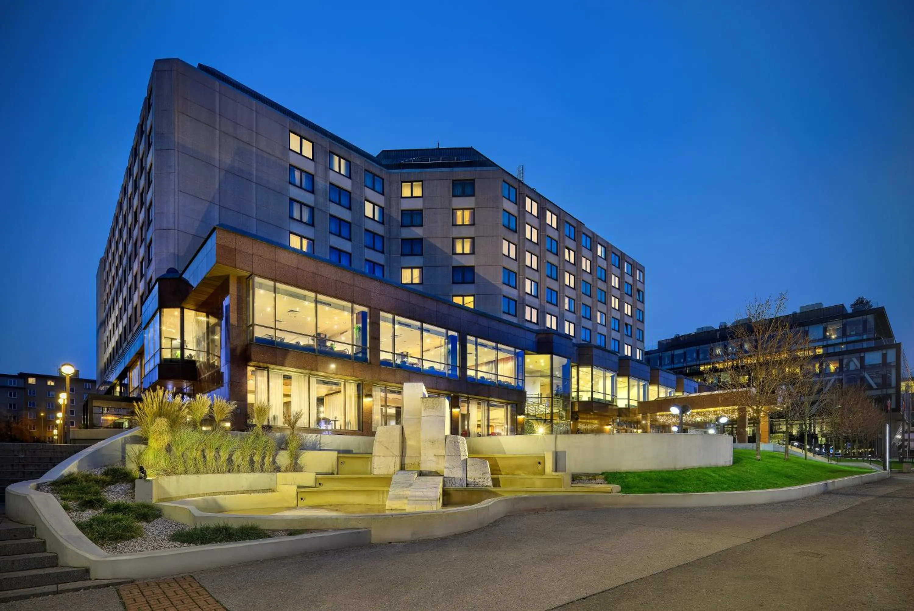 Property building in Diplomat Hotel Prague