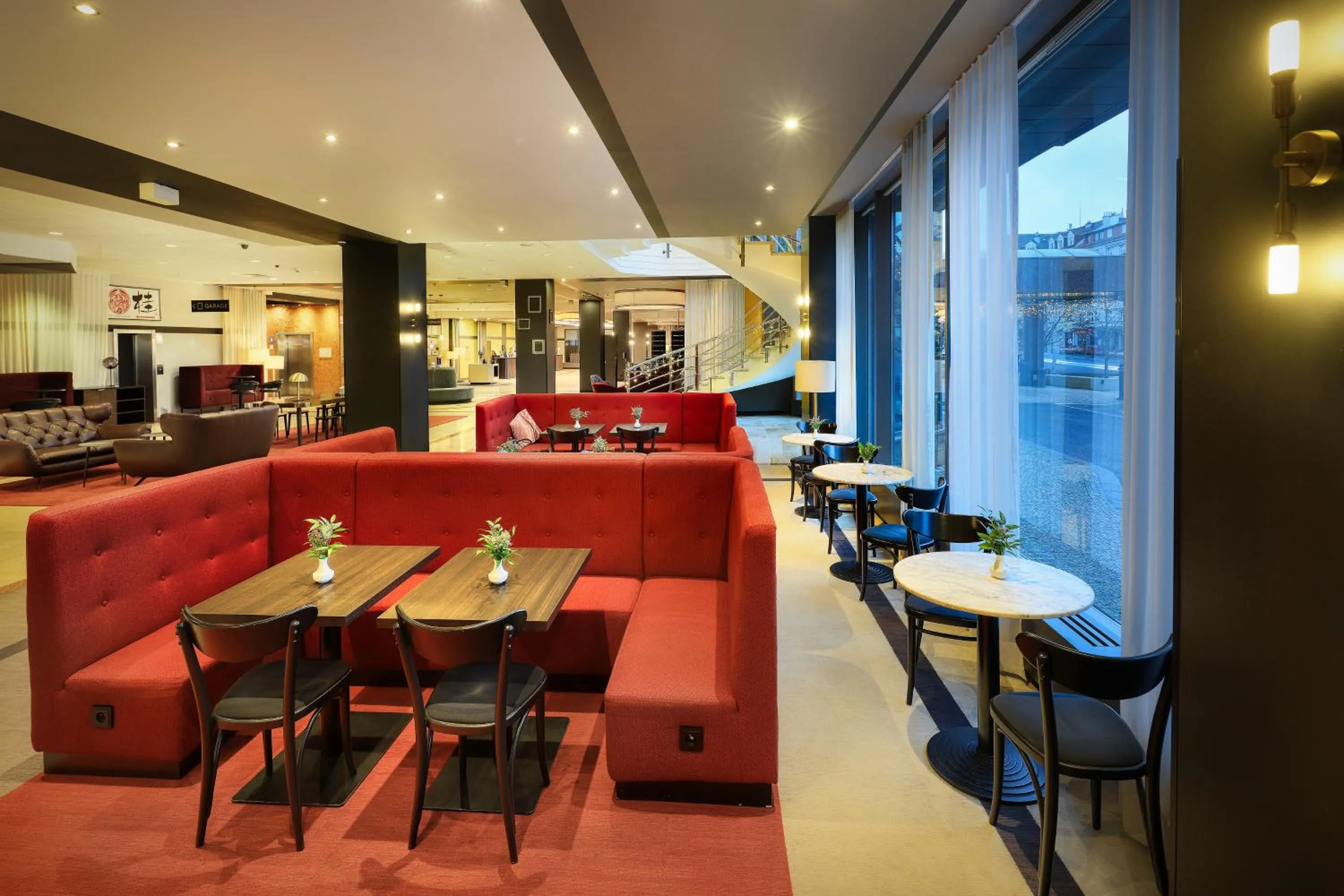 Lounge or bar in Diplomat Hotel Prague