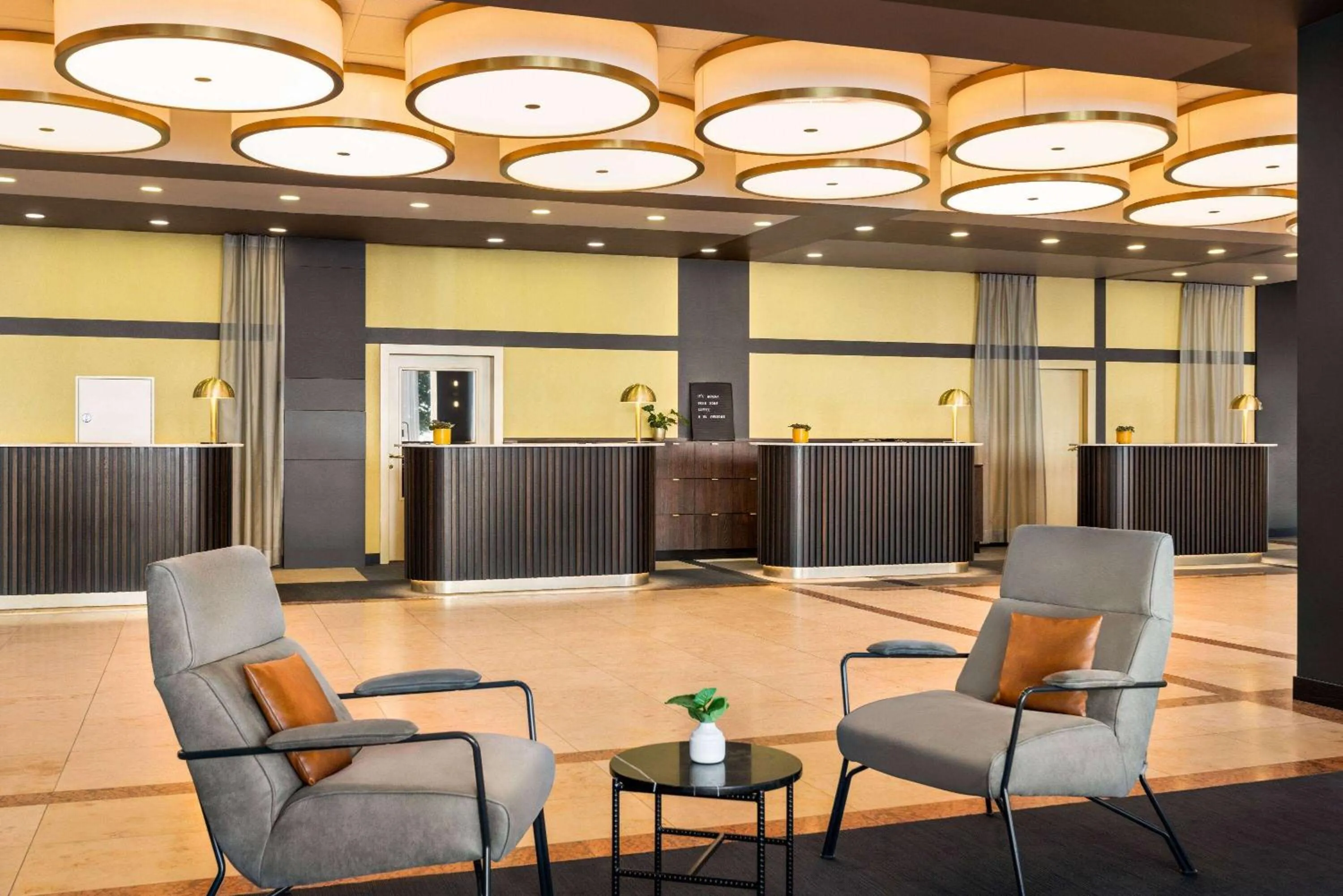 Lobby or reception in Vienna House by Wyndham Diplomat Prague