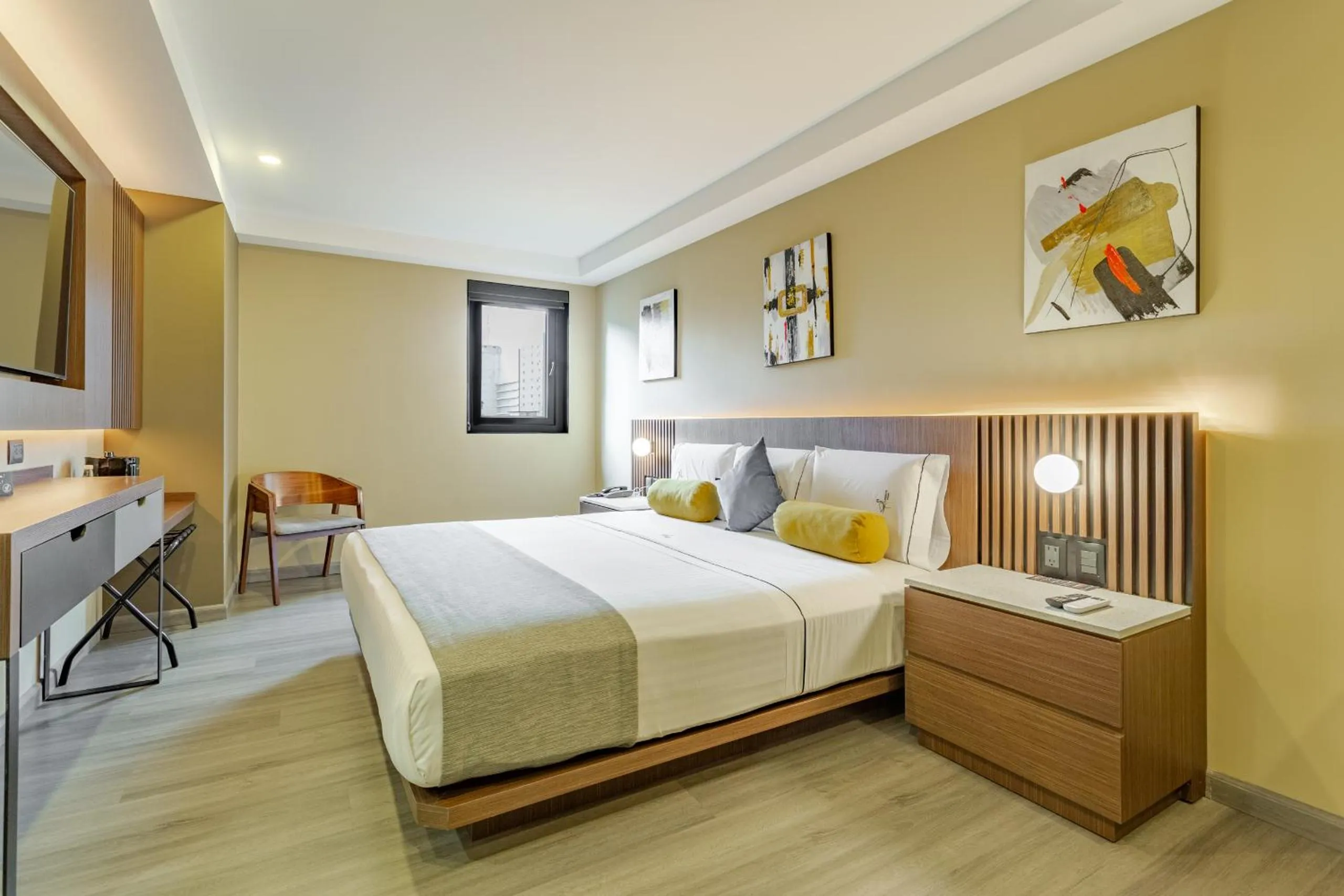 Photo of the whole room, Bed in Hotel Flamencos Centro Histórico