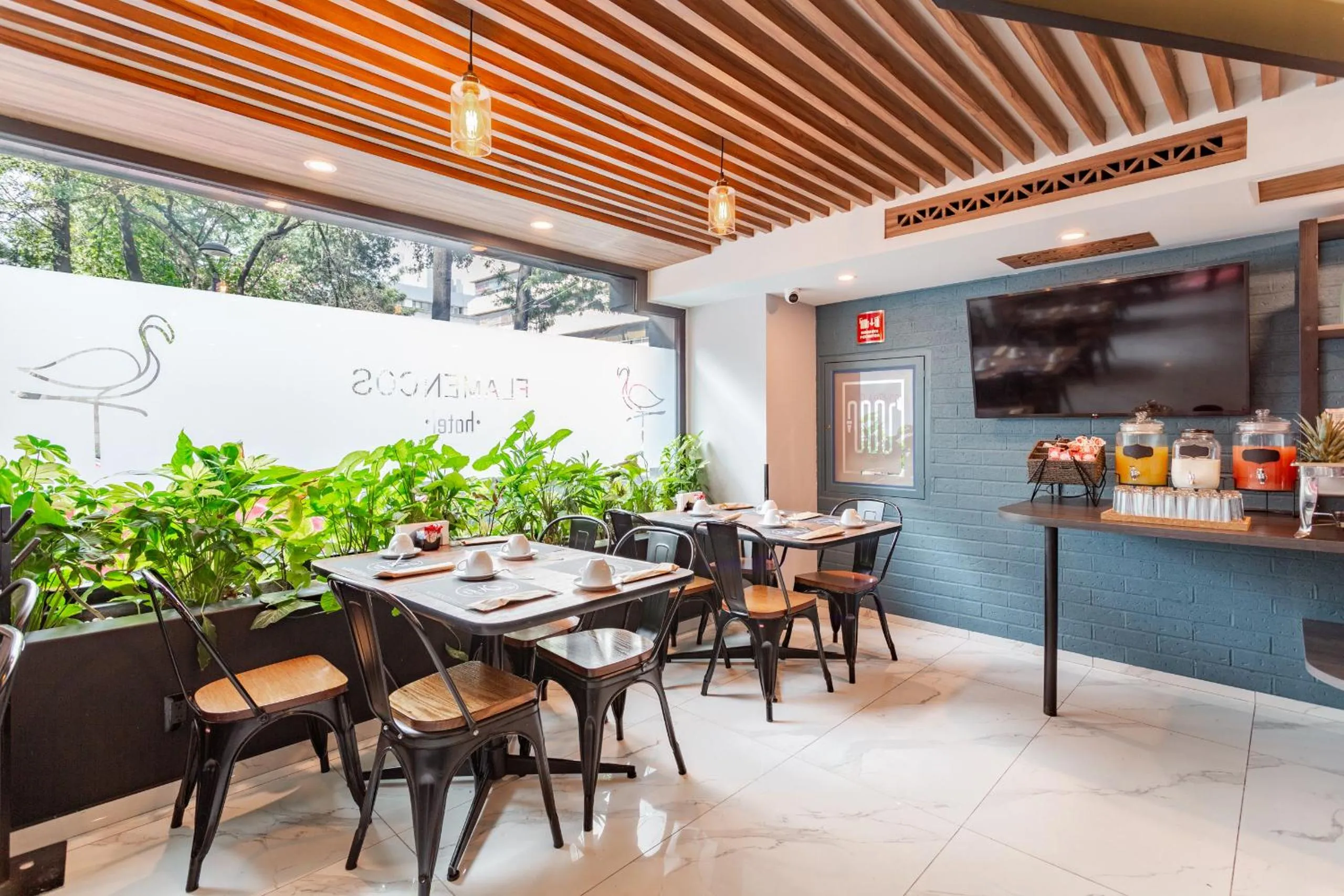 Restaurant/places to eat in Hotel Flamencos Centro Histórico