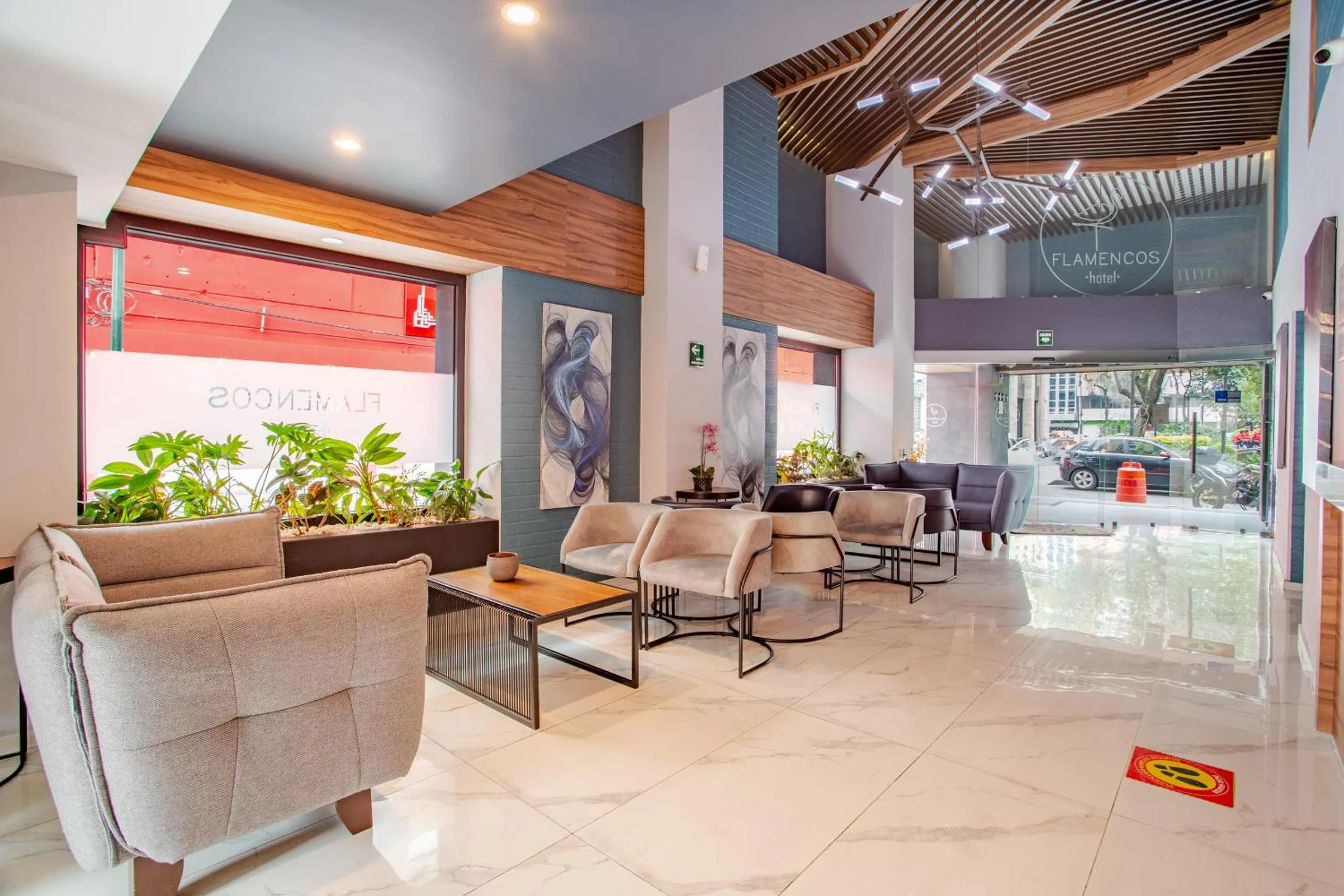 Living room in Hotel Flamencos Centro Histórico