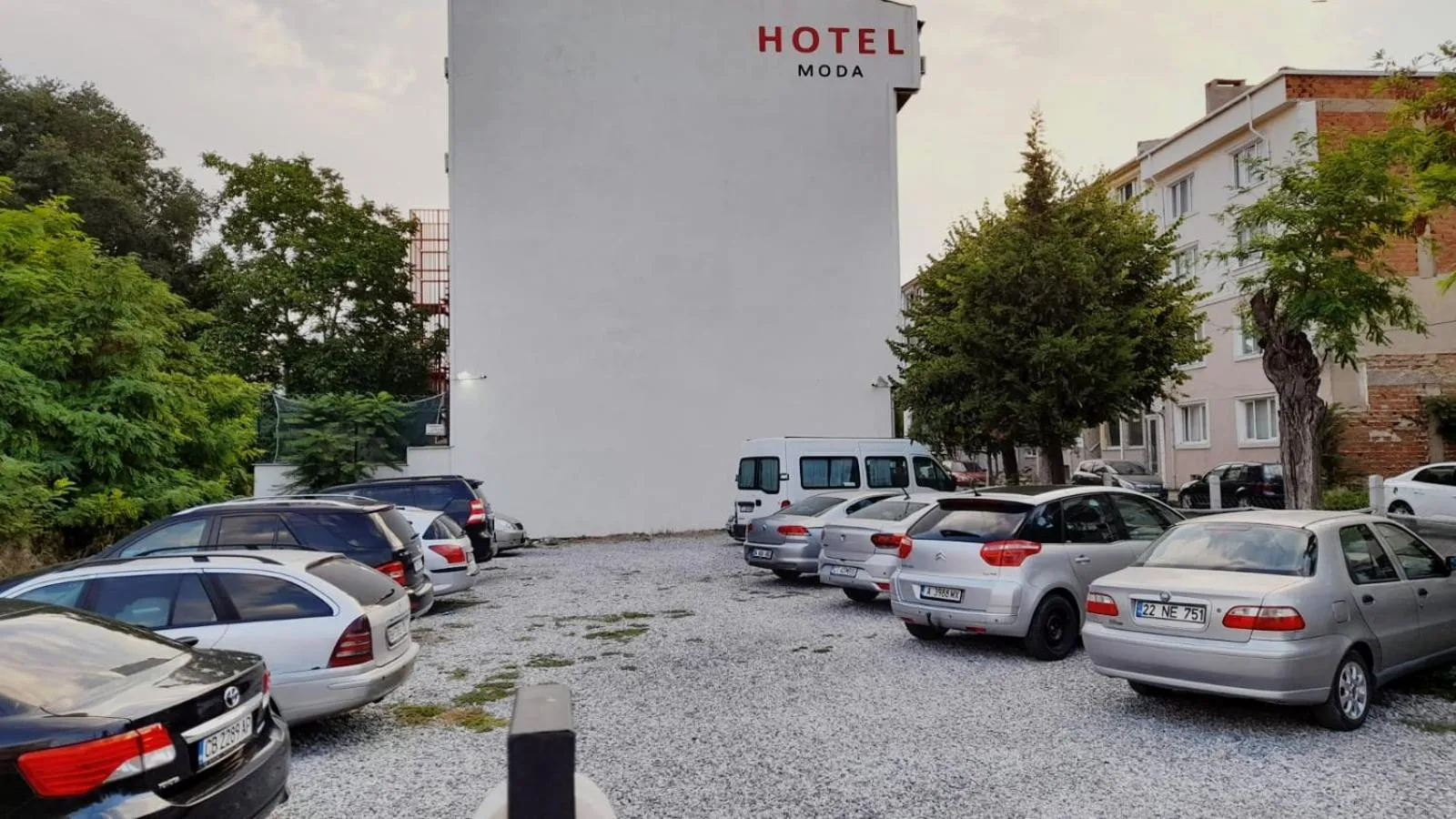 Parking in Moda Hotel