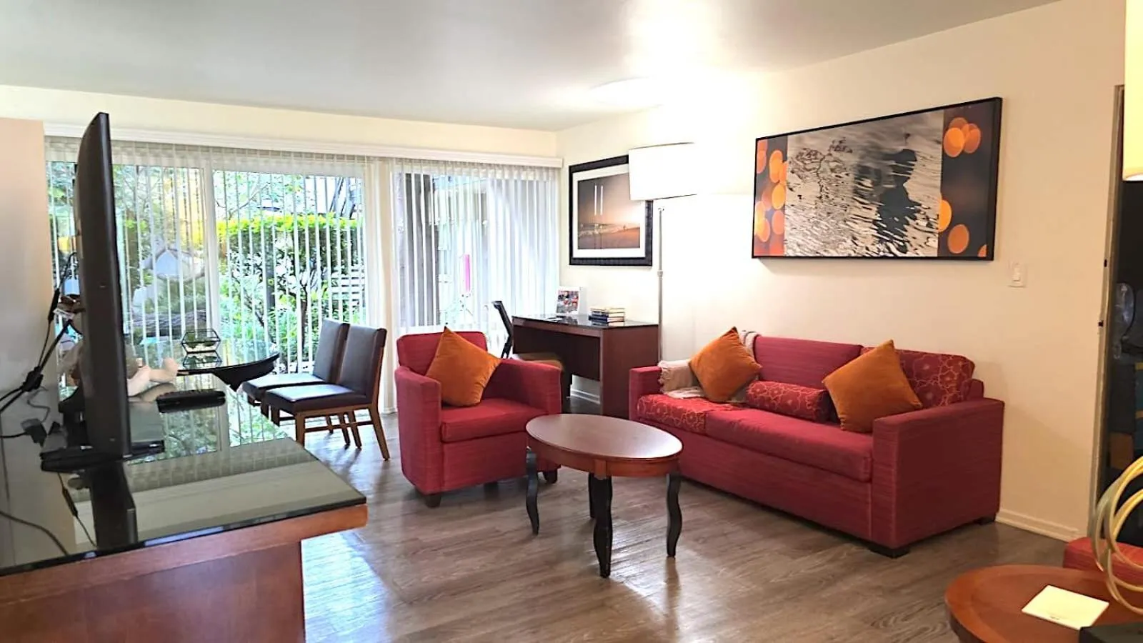 Living room in StaysPro - Executive Santa Monica Suites