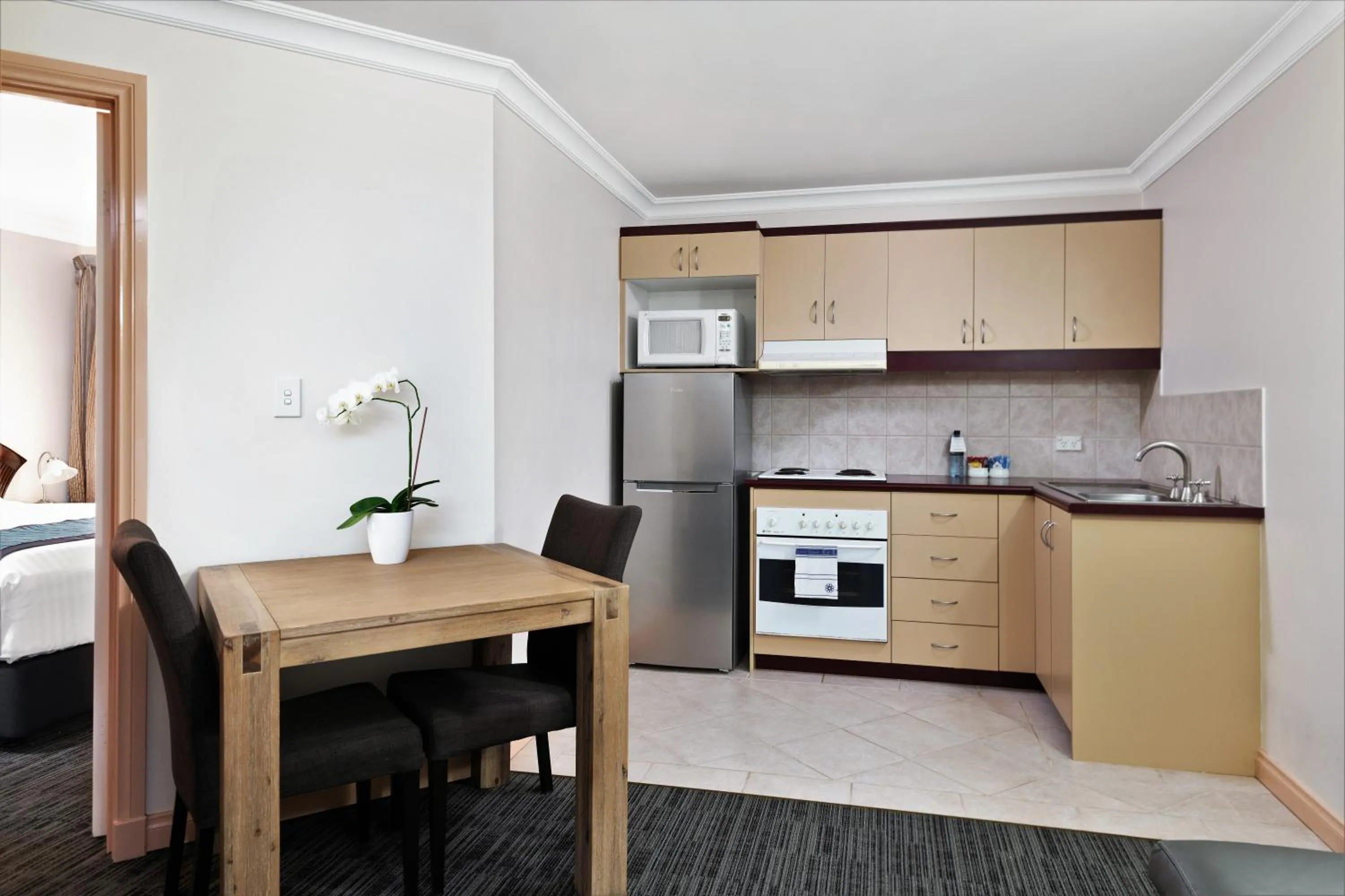 Kitchen or kitchenette in Quest Yelverton Kalgoorlie