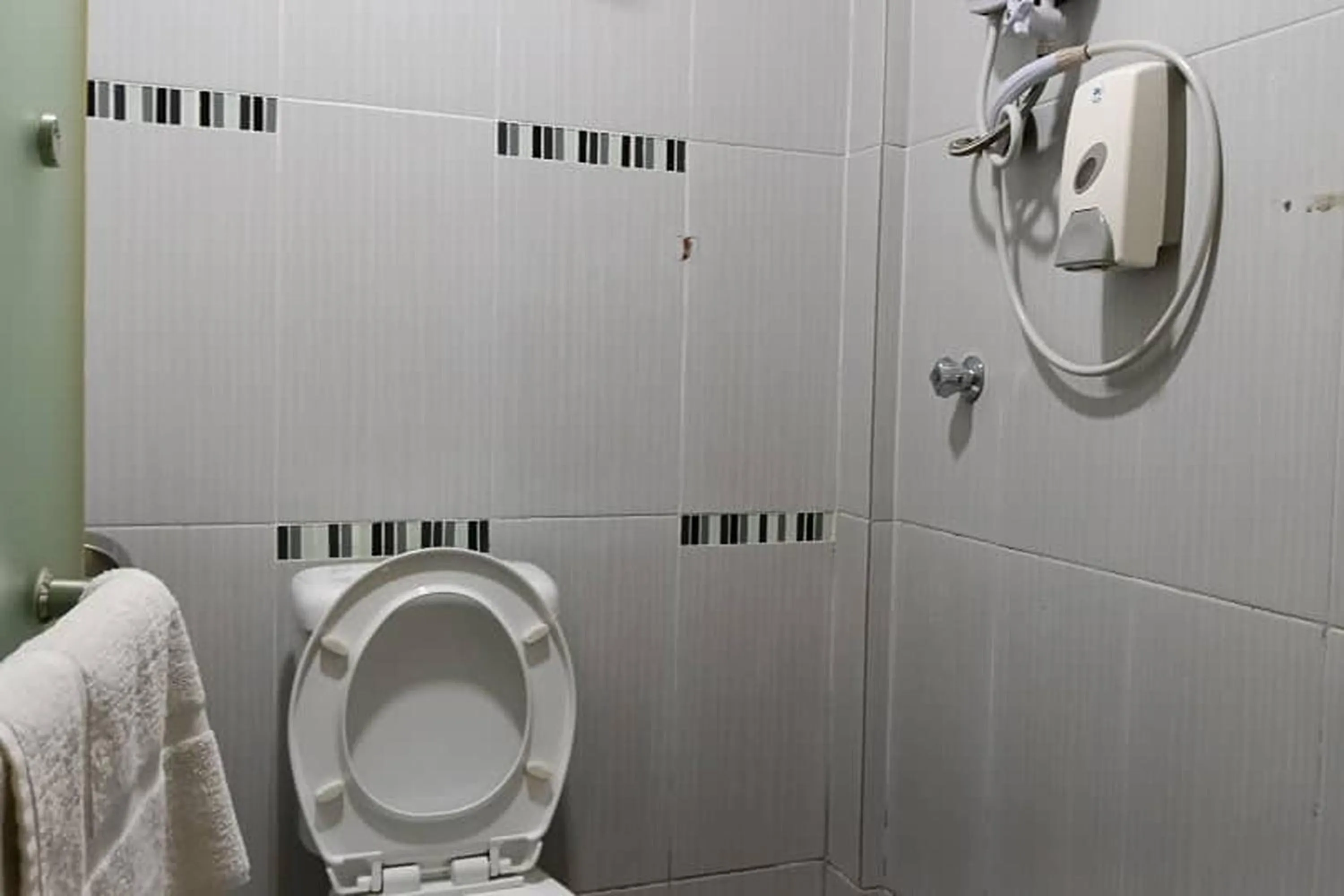 Toilet in Mars Hotel