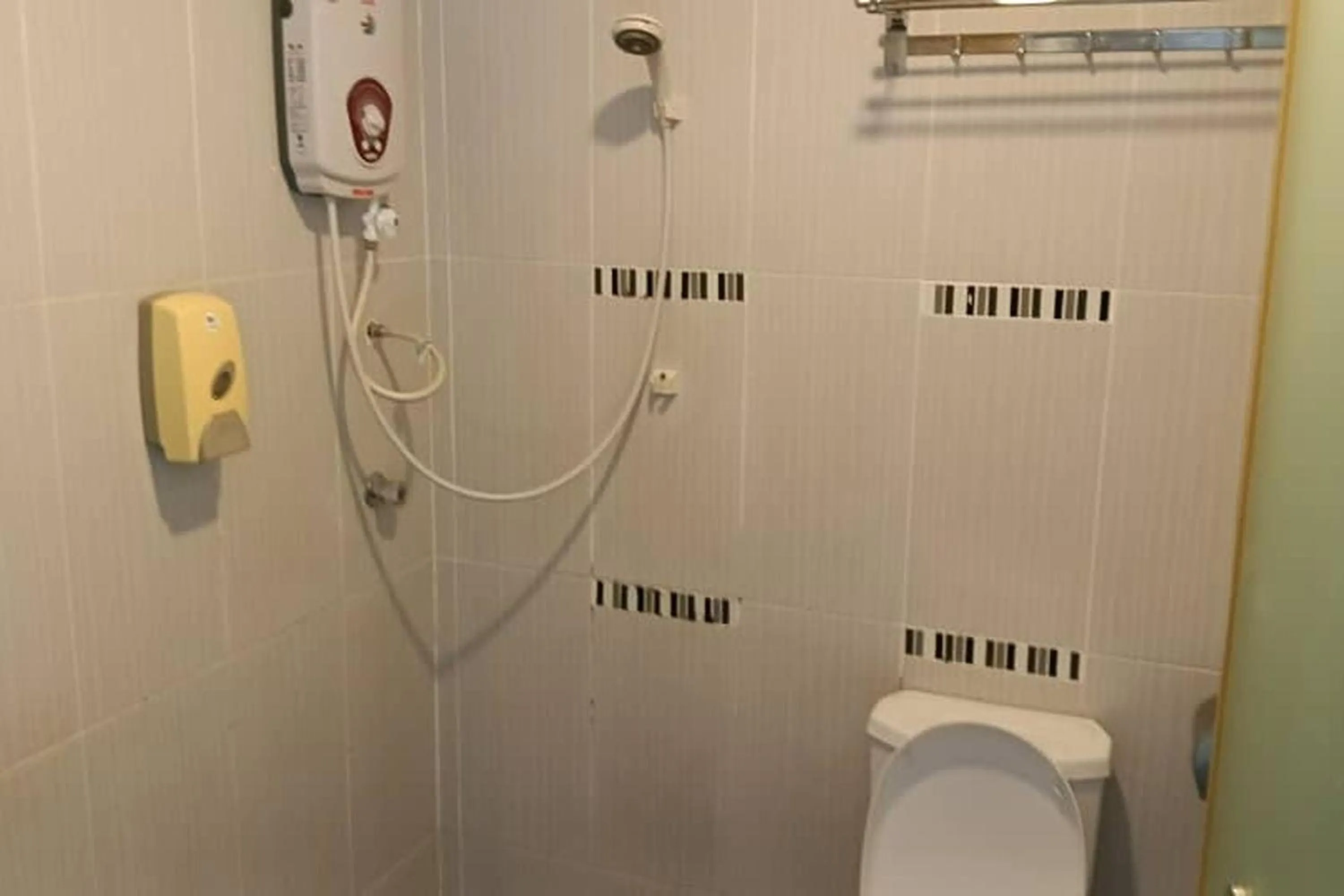 Shower in Mars Hotel