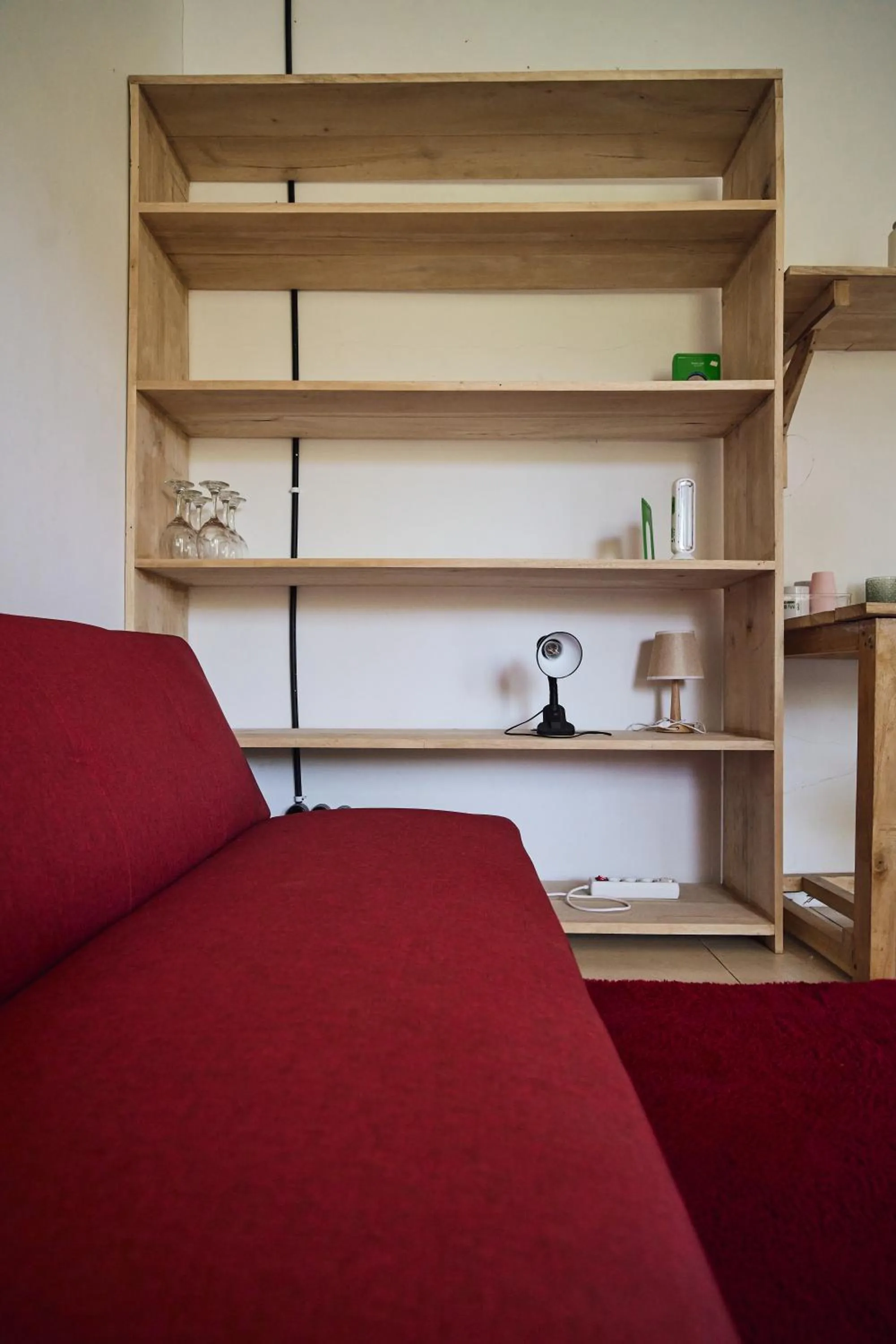 Bed in LoTide Surf Camps Lombok