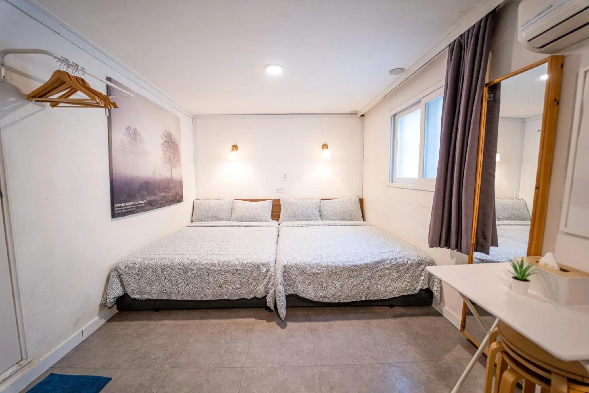 Bed in Seoul Mansion Guesthouse