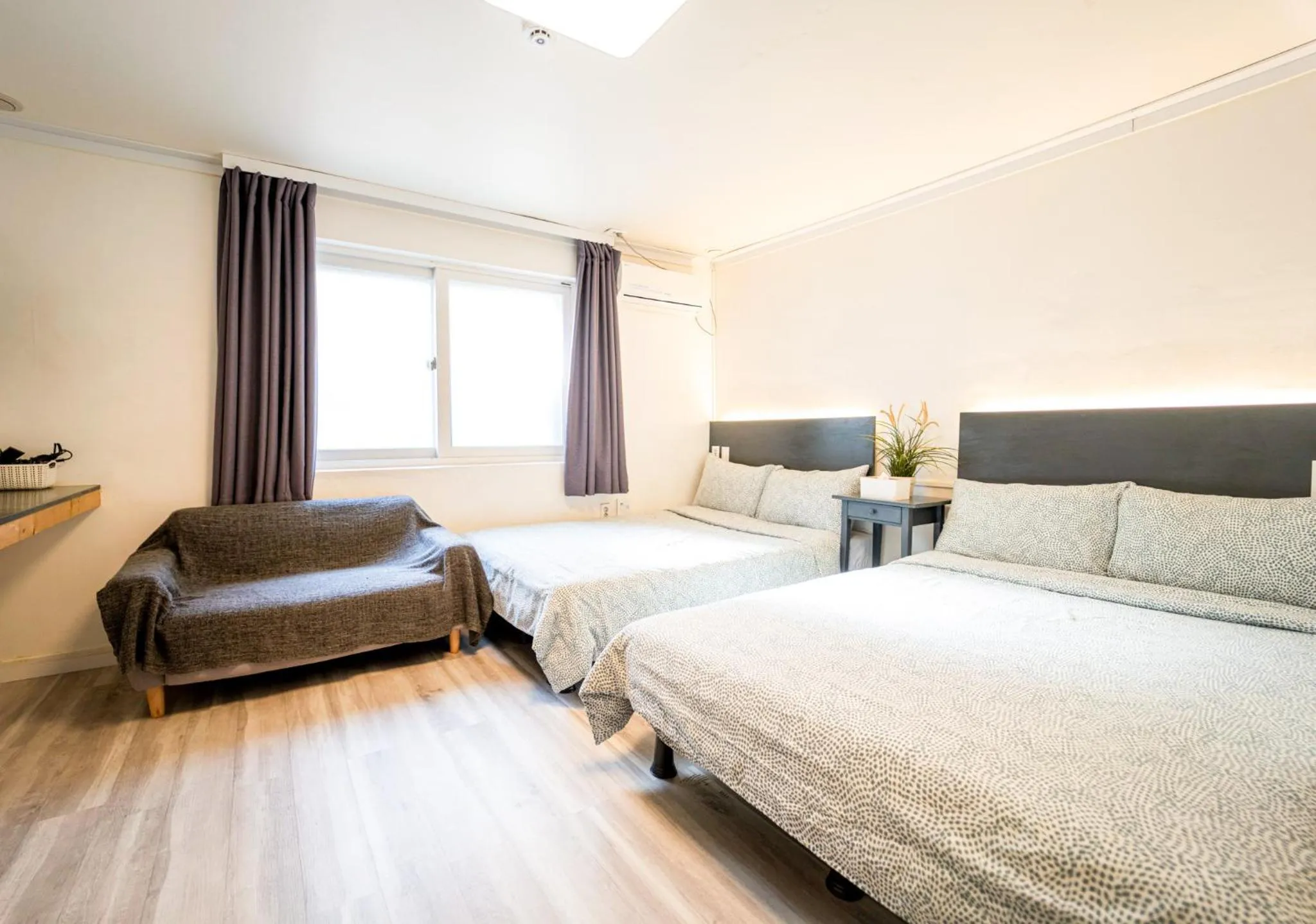 Bed in Seoul Mansion Guesthouse