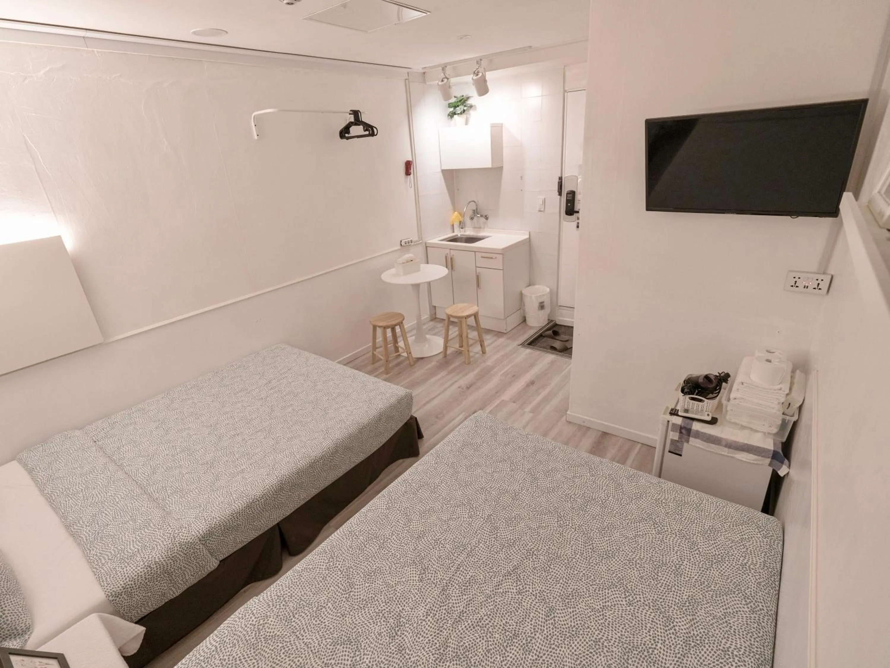 Bed in Seoul Mansion Guesthouse