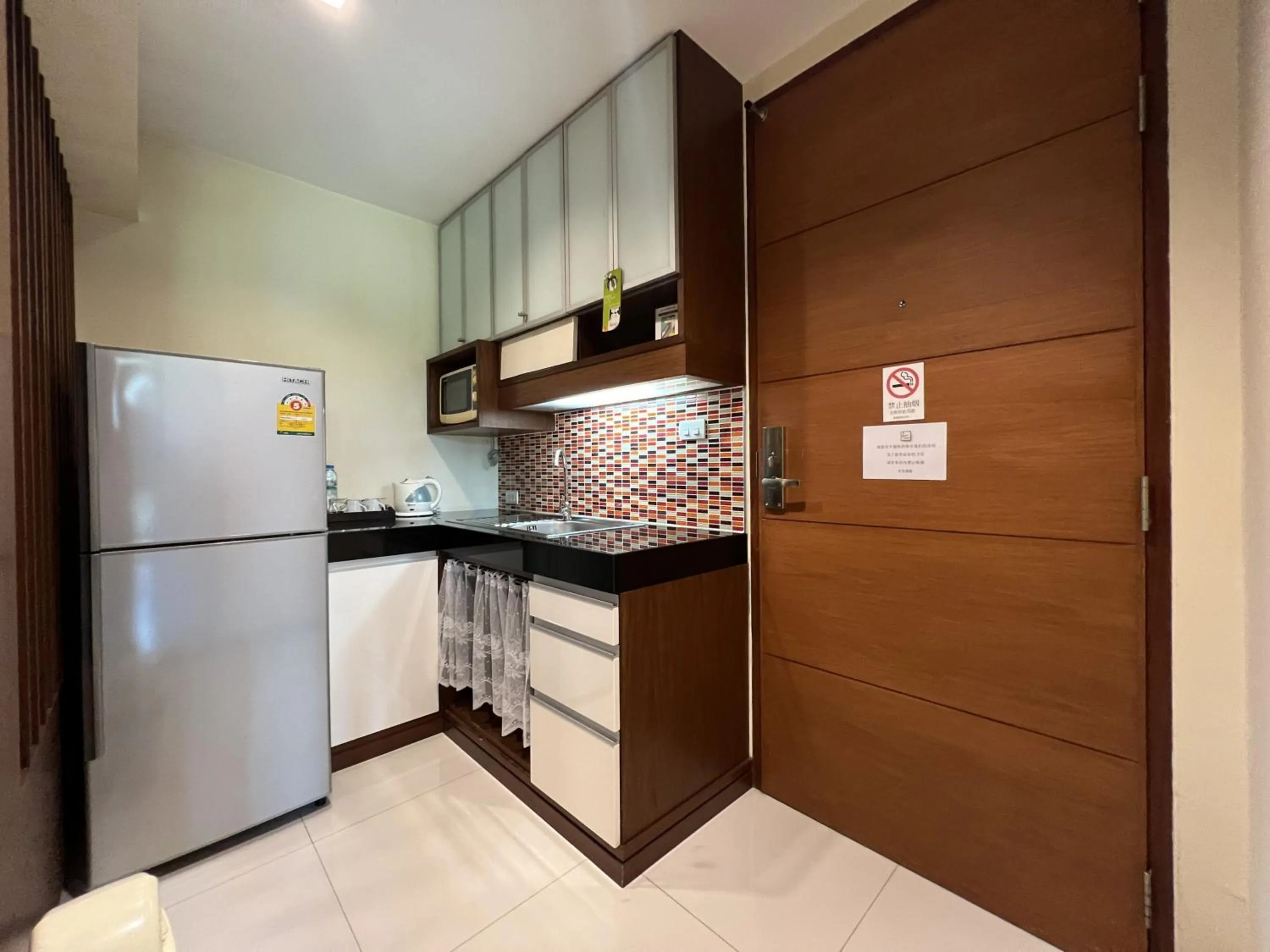 Kitchen or kitchenette in Silom Forest Exclusive Residence