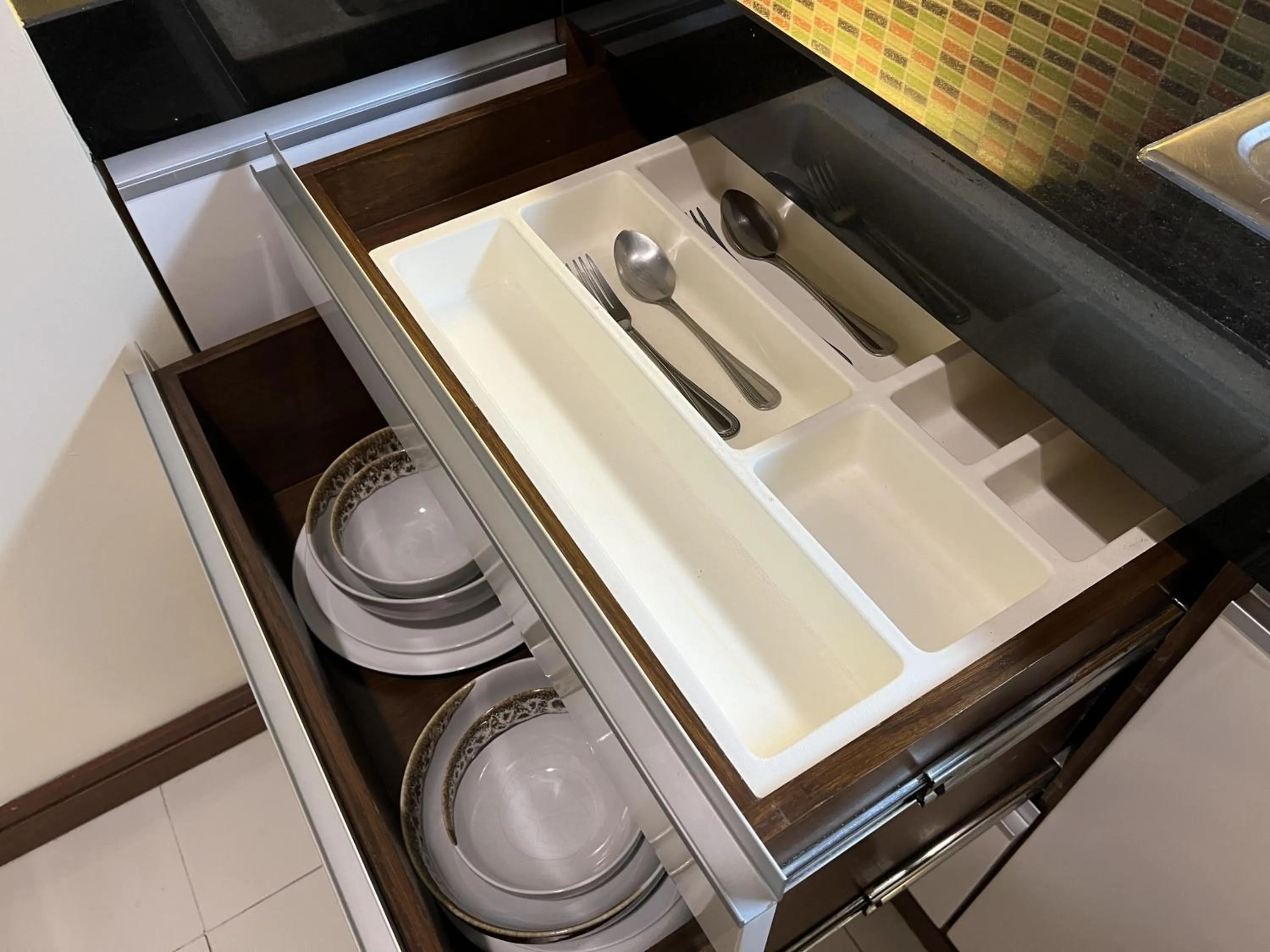 Kitchen or kitchenette in Silom Forest Exclusive Residence