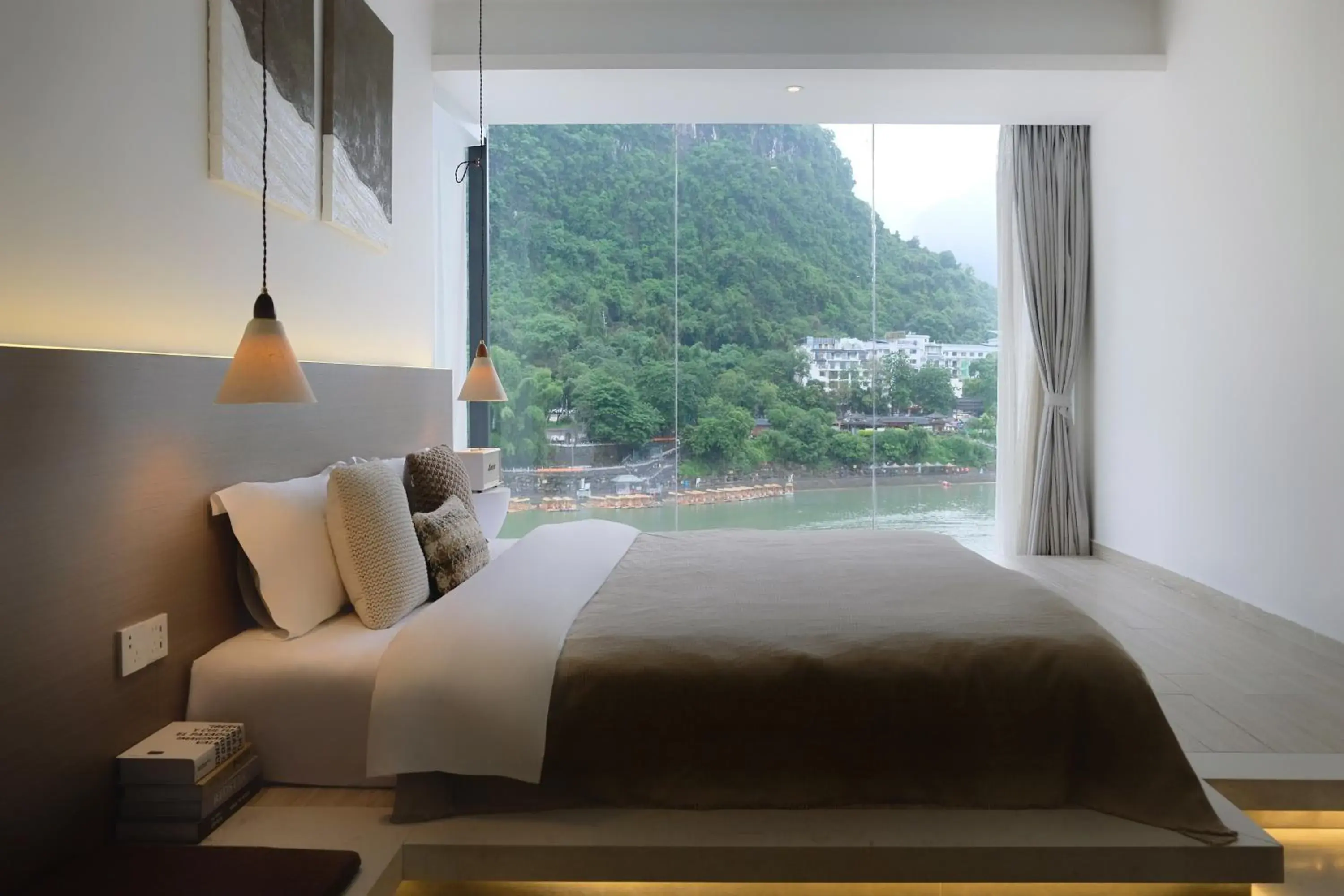 Double Room with Bridge View in Ruoli Yangshuo Double Room with Bridge View in Ruoli Yangshuo
