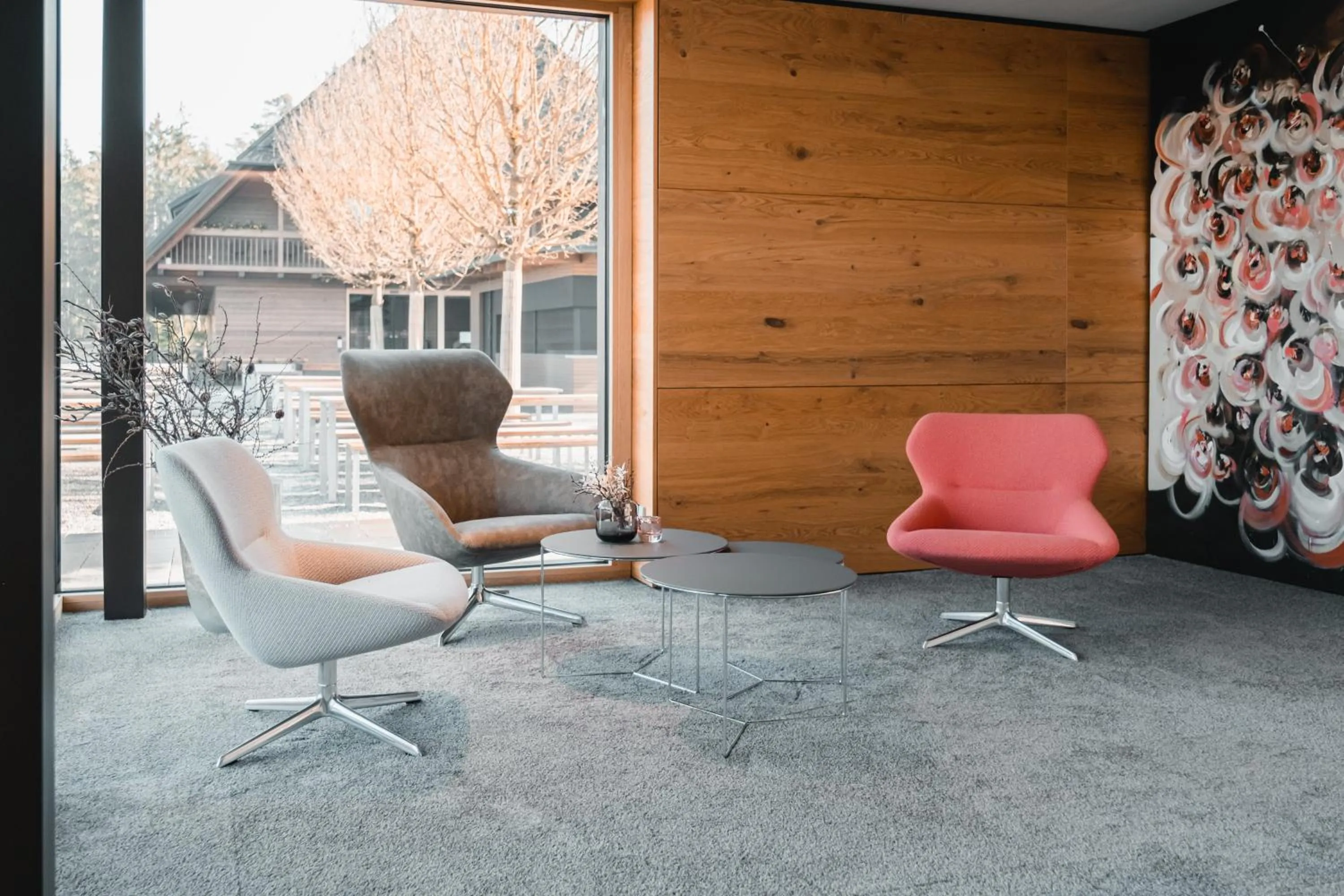 Seating area in Hotel Munde
