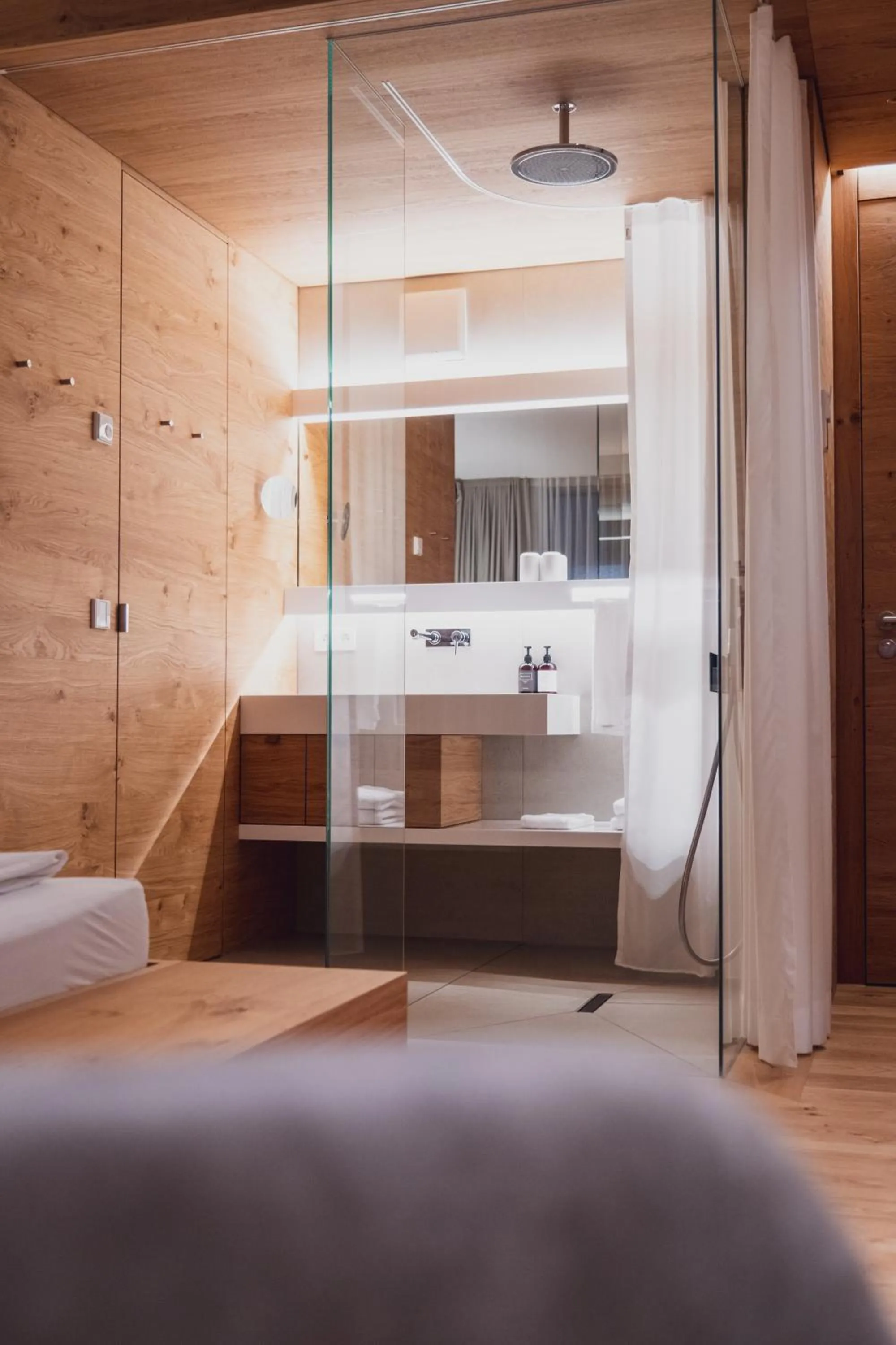 Shower, Bed in Hotel Munde