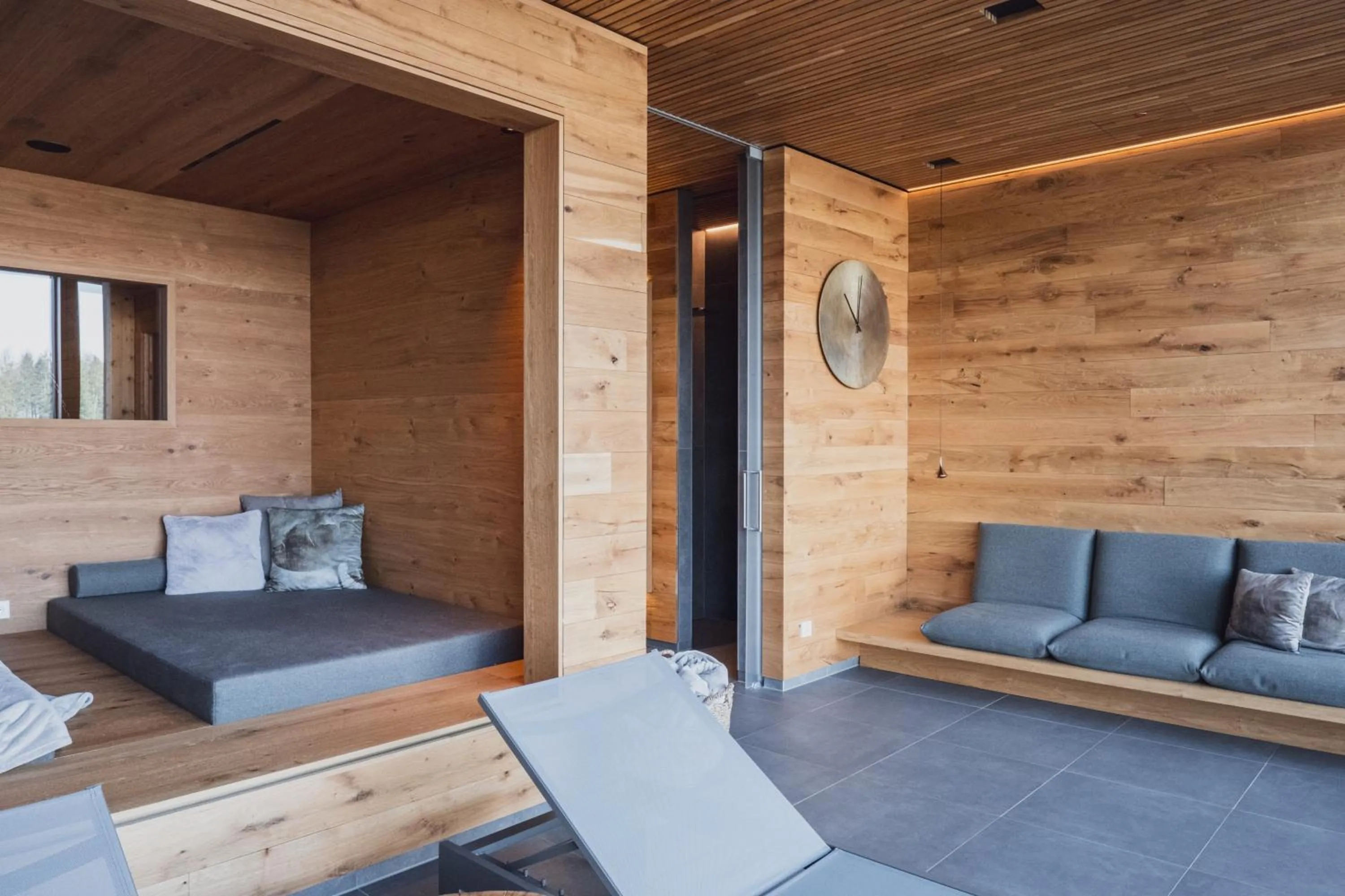 Sauna in Hotel Munde