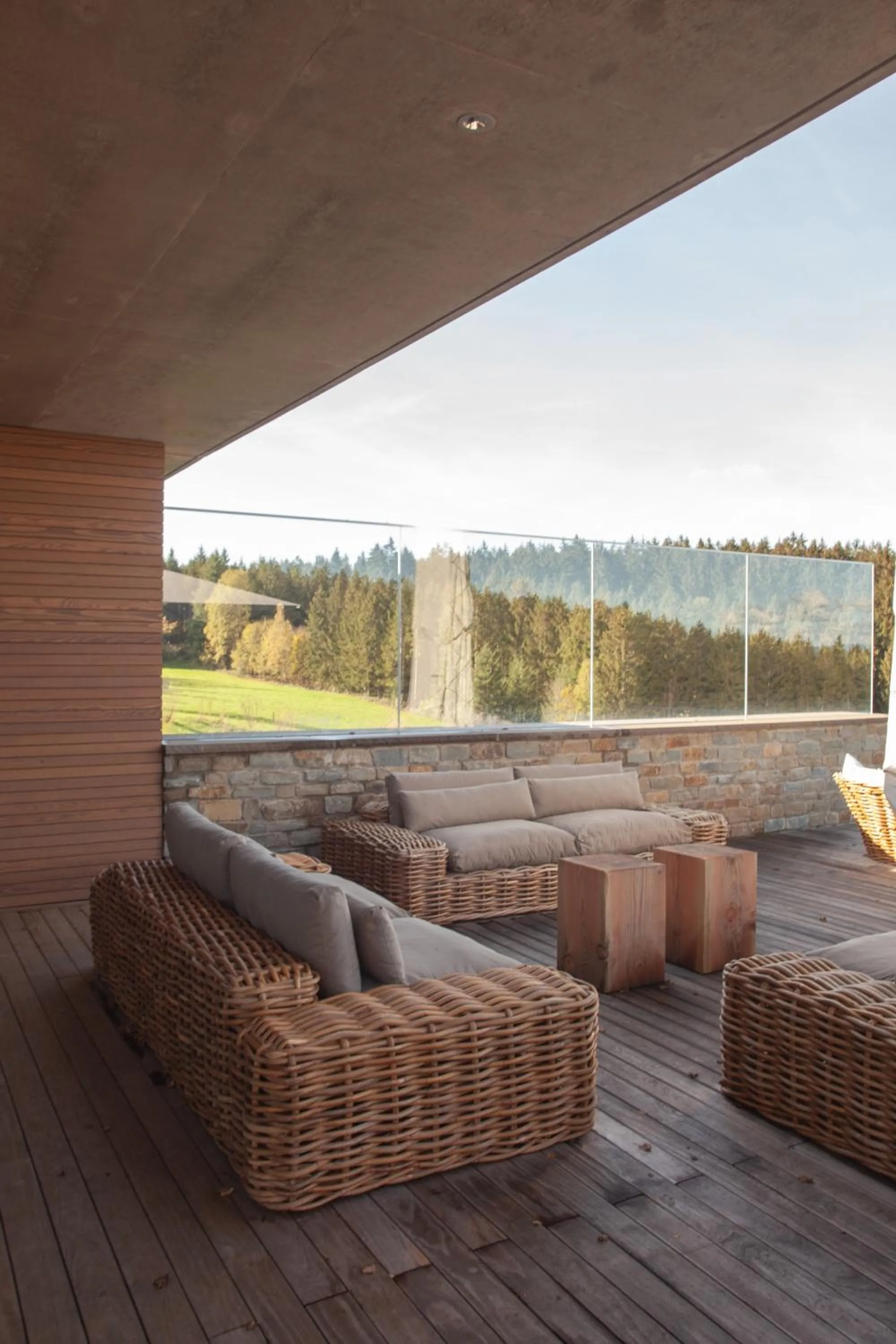 Natural landscape in Hotel Munde