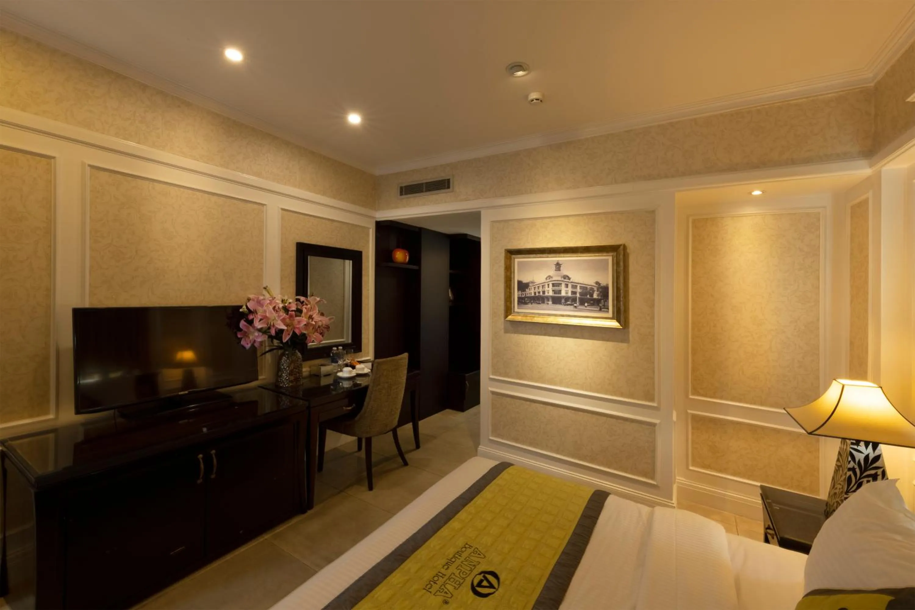 Seating area in Anpha Boutique Hotel