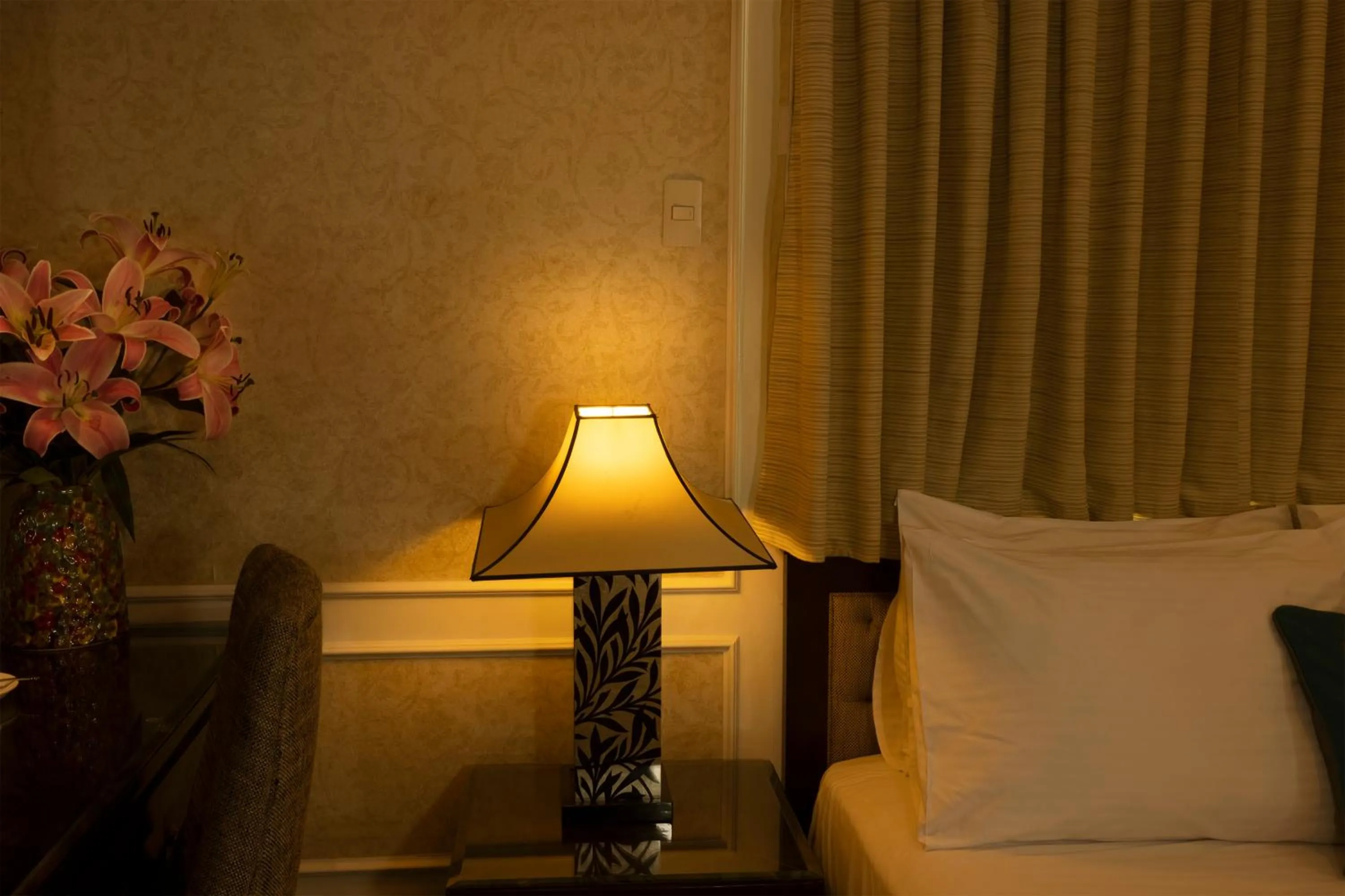 Decorative detail, Bed in Anpha Boutique Hotel